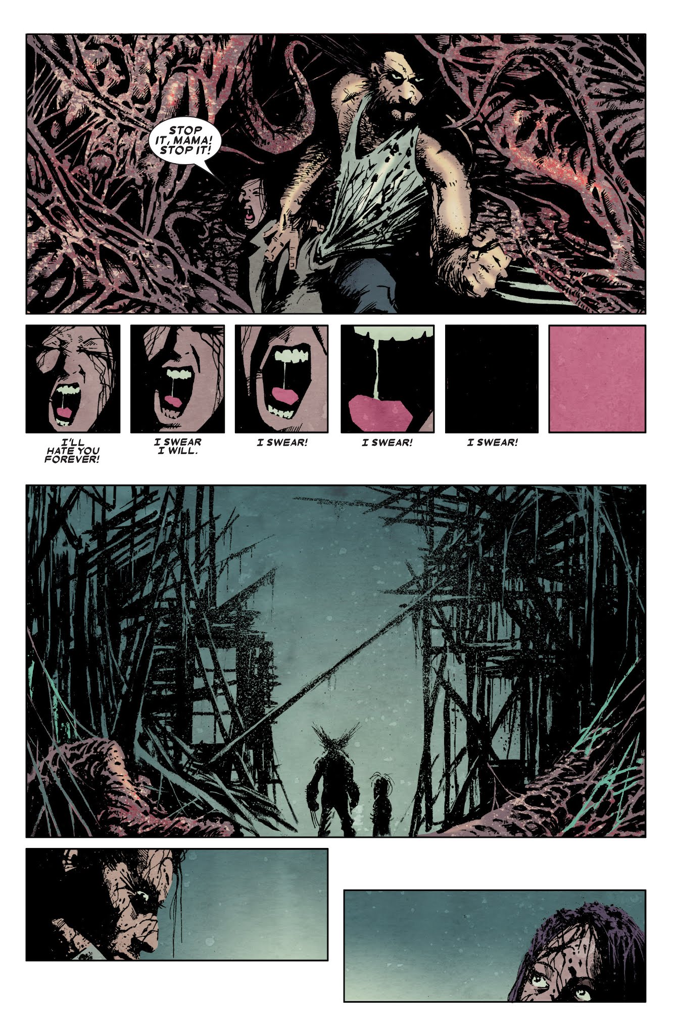 Read online Wolverine: Blood & Sorrow comic -  Issue # TPB - 85