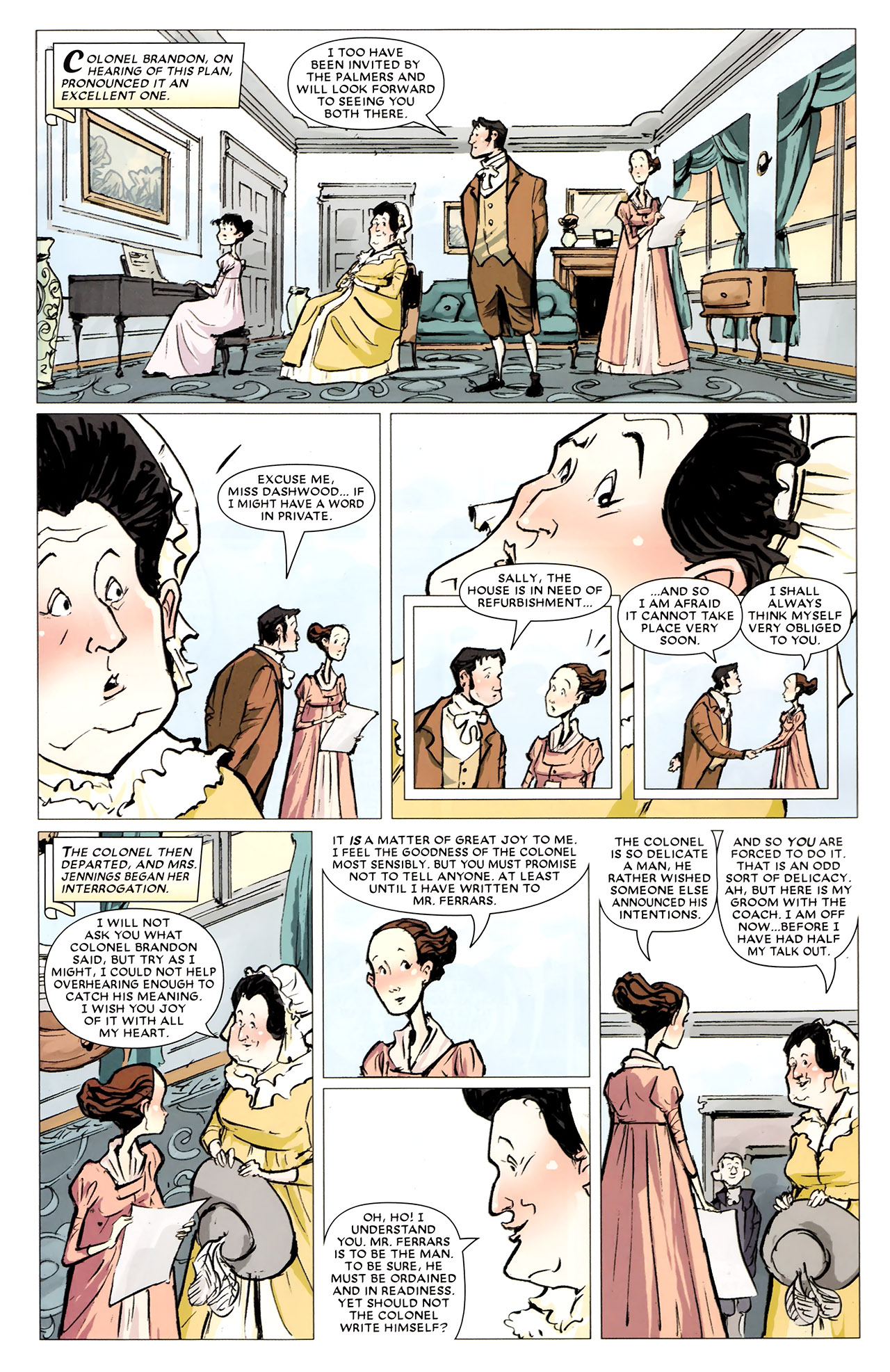 Read online Sense & Sensibility comic -  Issue #5 - 4