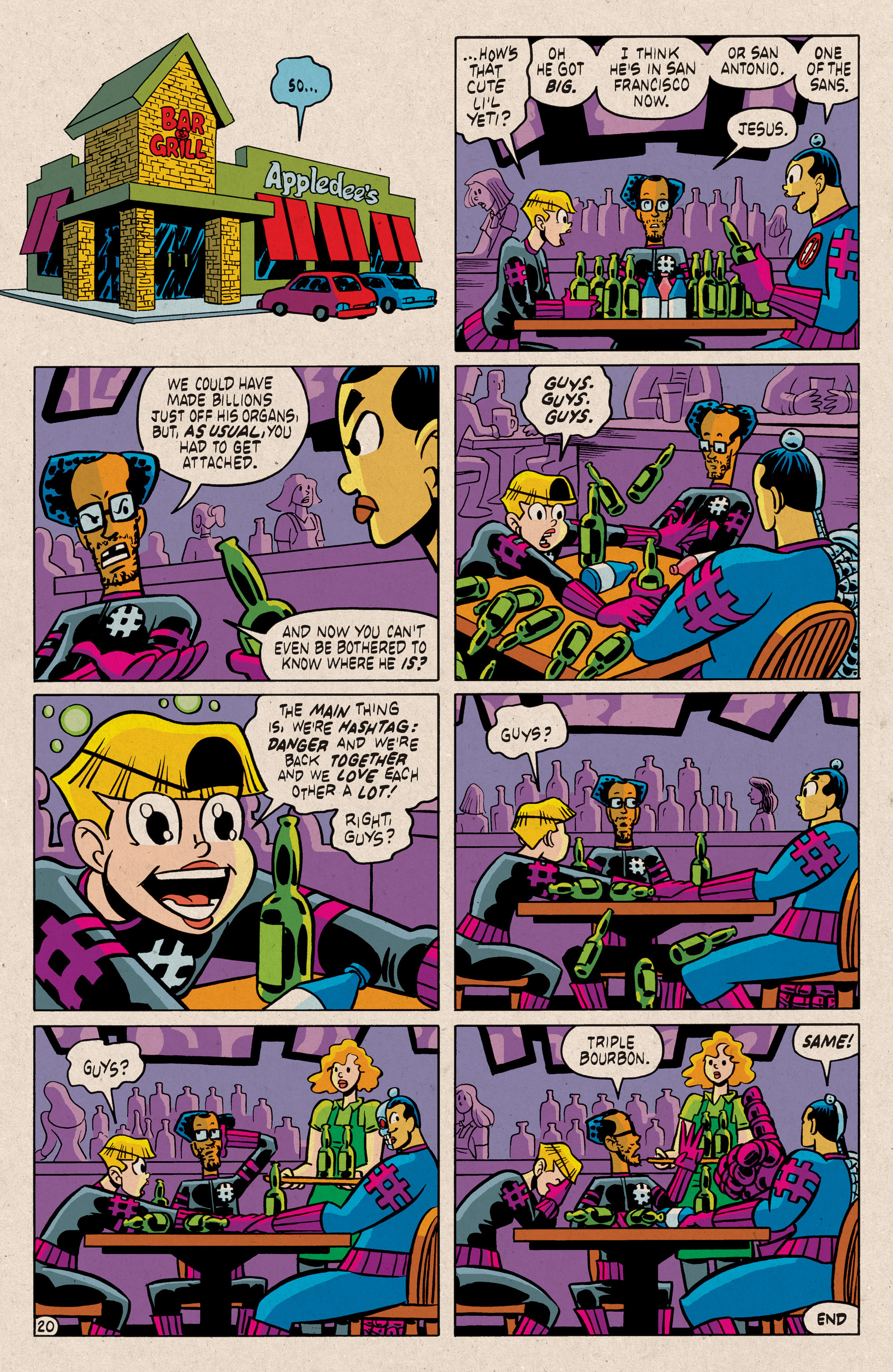 Read online Hashtag Danger comic -  Issue #5 - 22