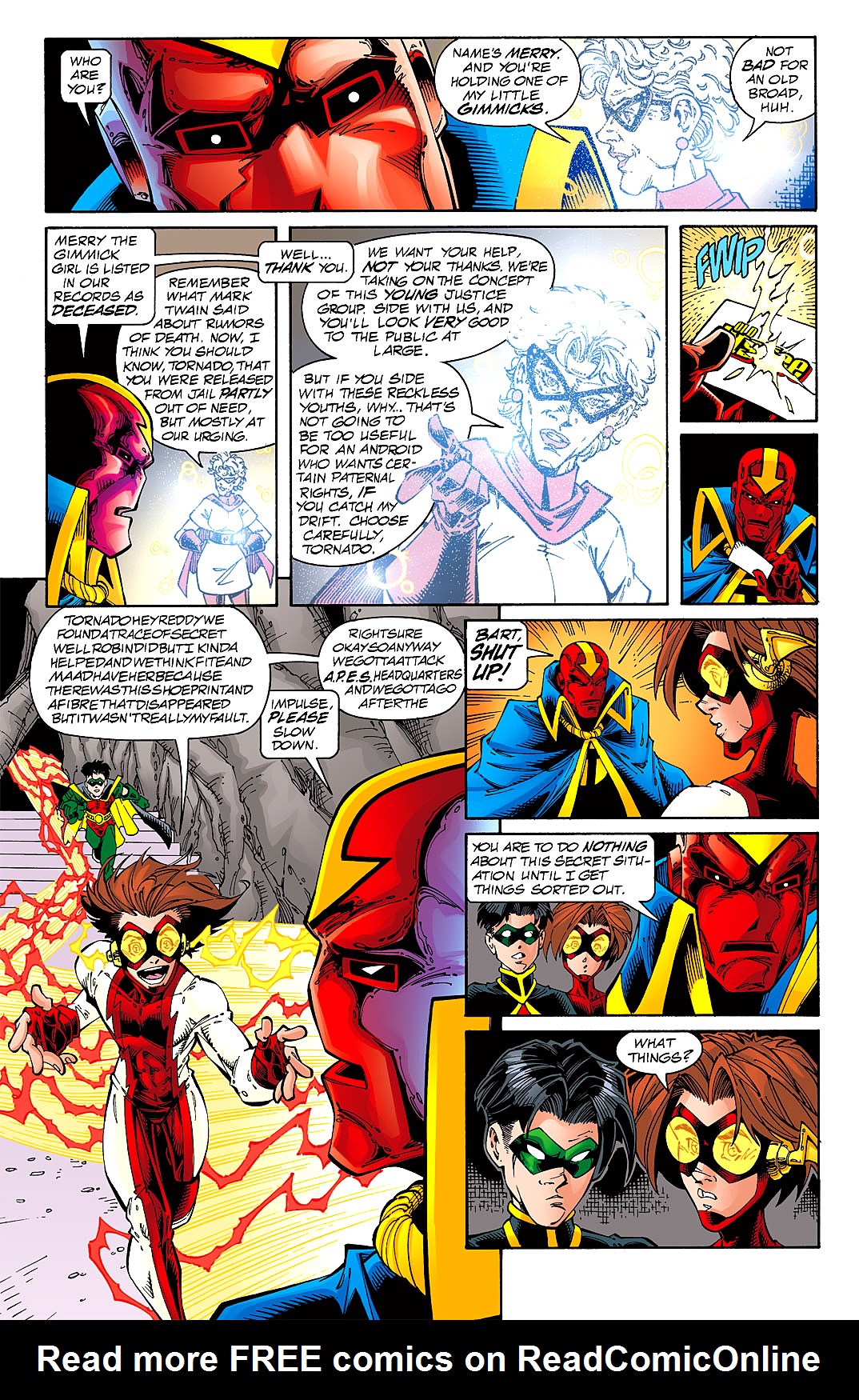 Read online Young Justice (1998) comic -  Issue #16 - 9