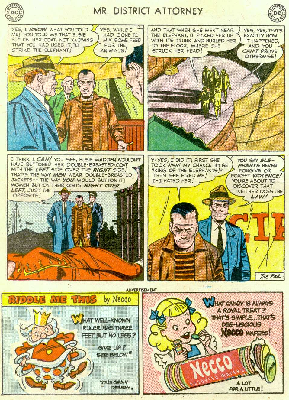 Read online Mr. District Attorney comic -  Issue #24 - 30