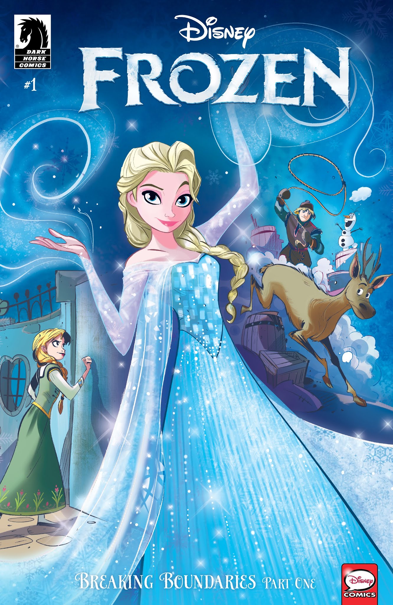 Read online Disney Frozen: Breaking Boundaries comic -  Issue #1 - 1