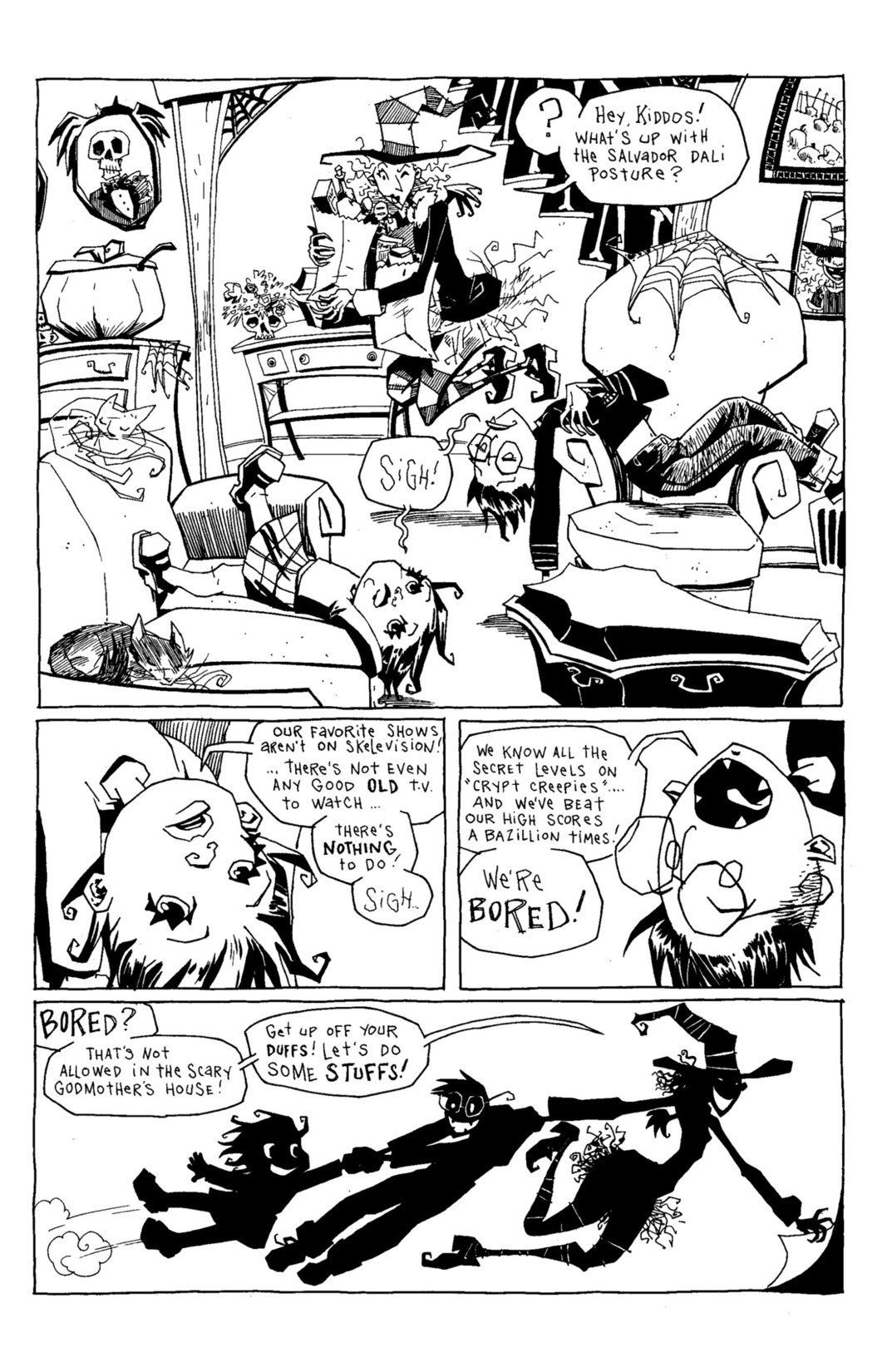 Read online Scary Godmother Comic Book Stories comic -  Issue # TPB - 271