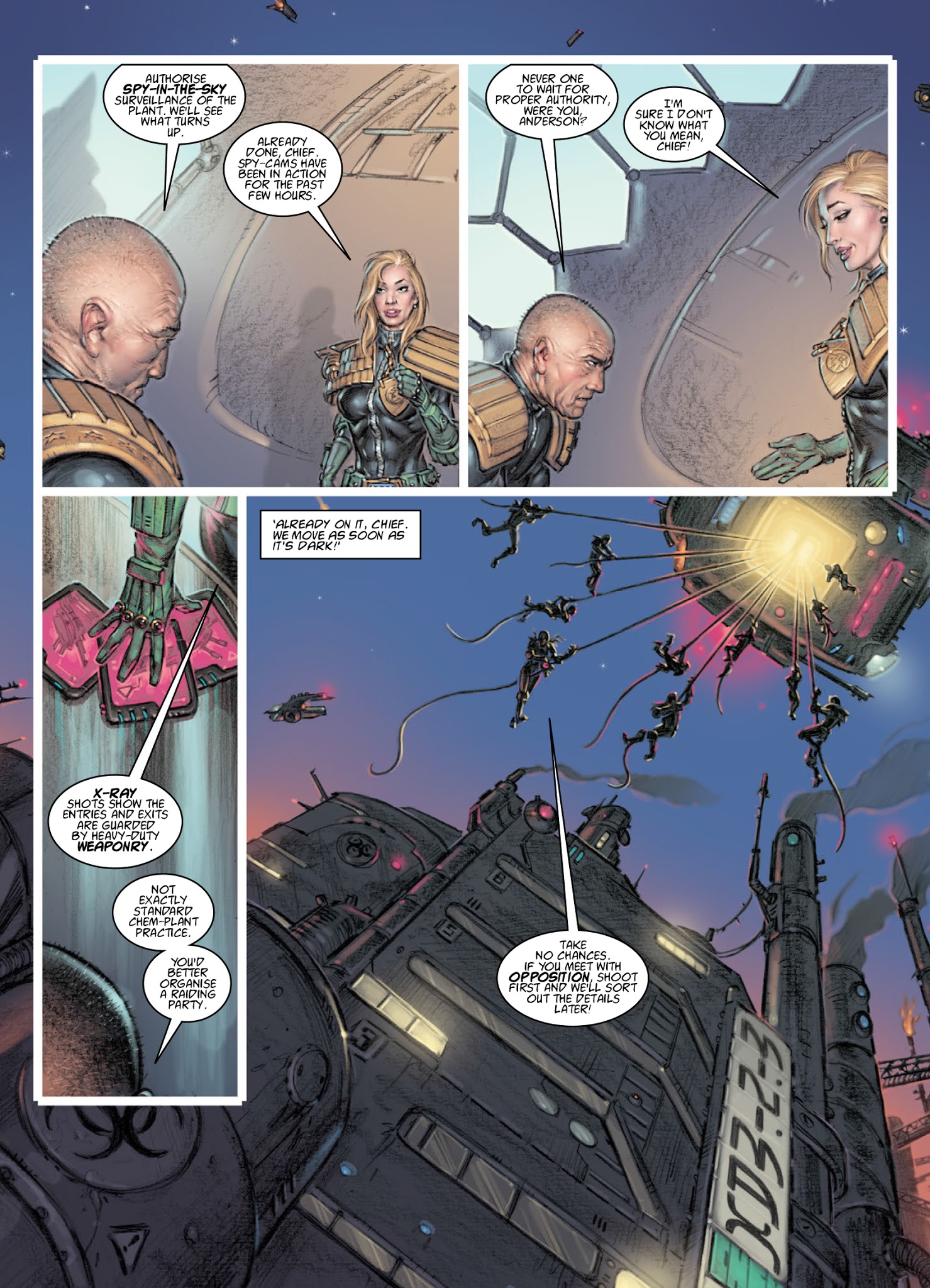 Read online Judge Anderson: The Psi Files comic -  Issue # TPB 5 - 198