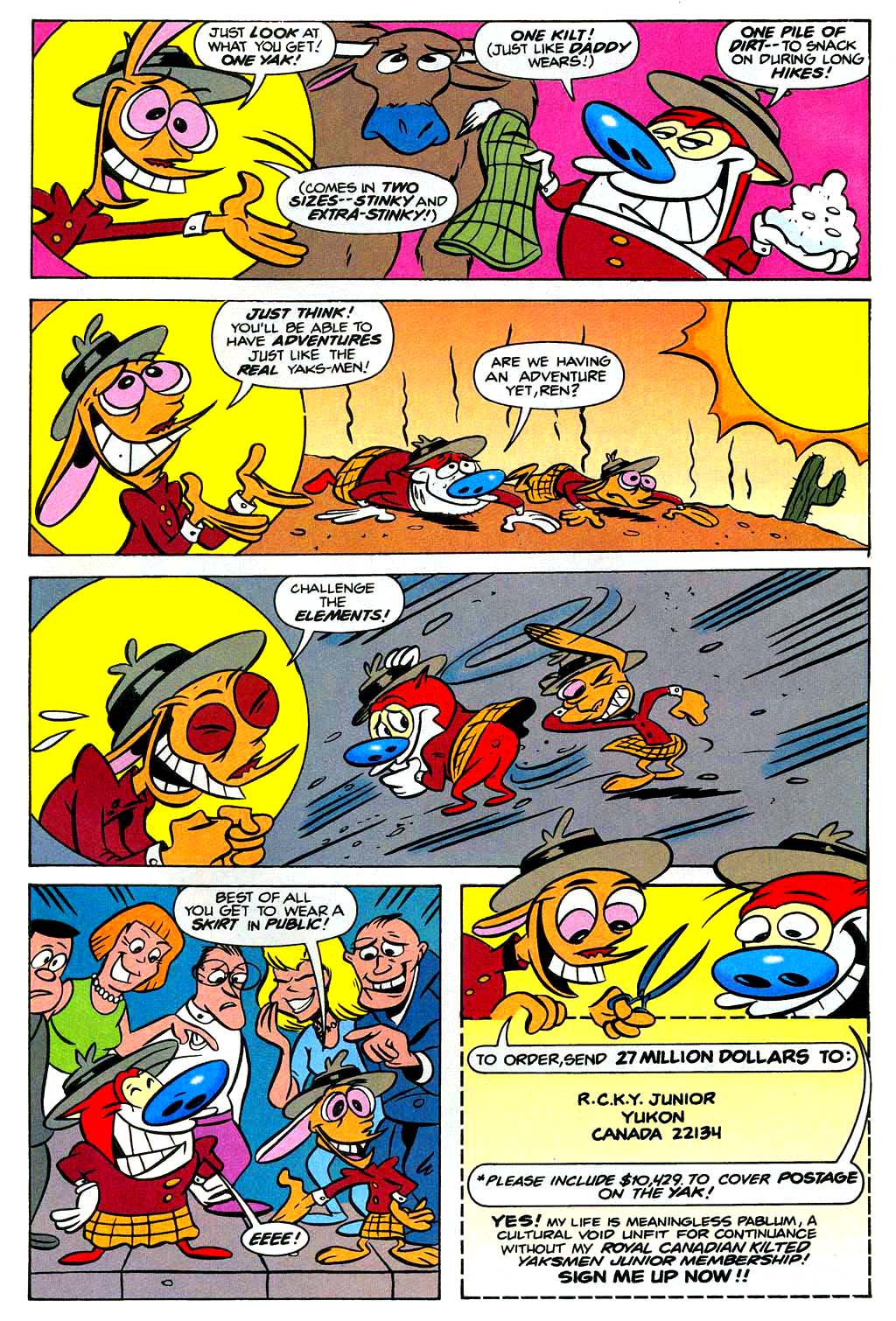 Read online The Ren & Stimpy Show comic -  Issue #26 - 21