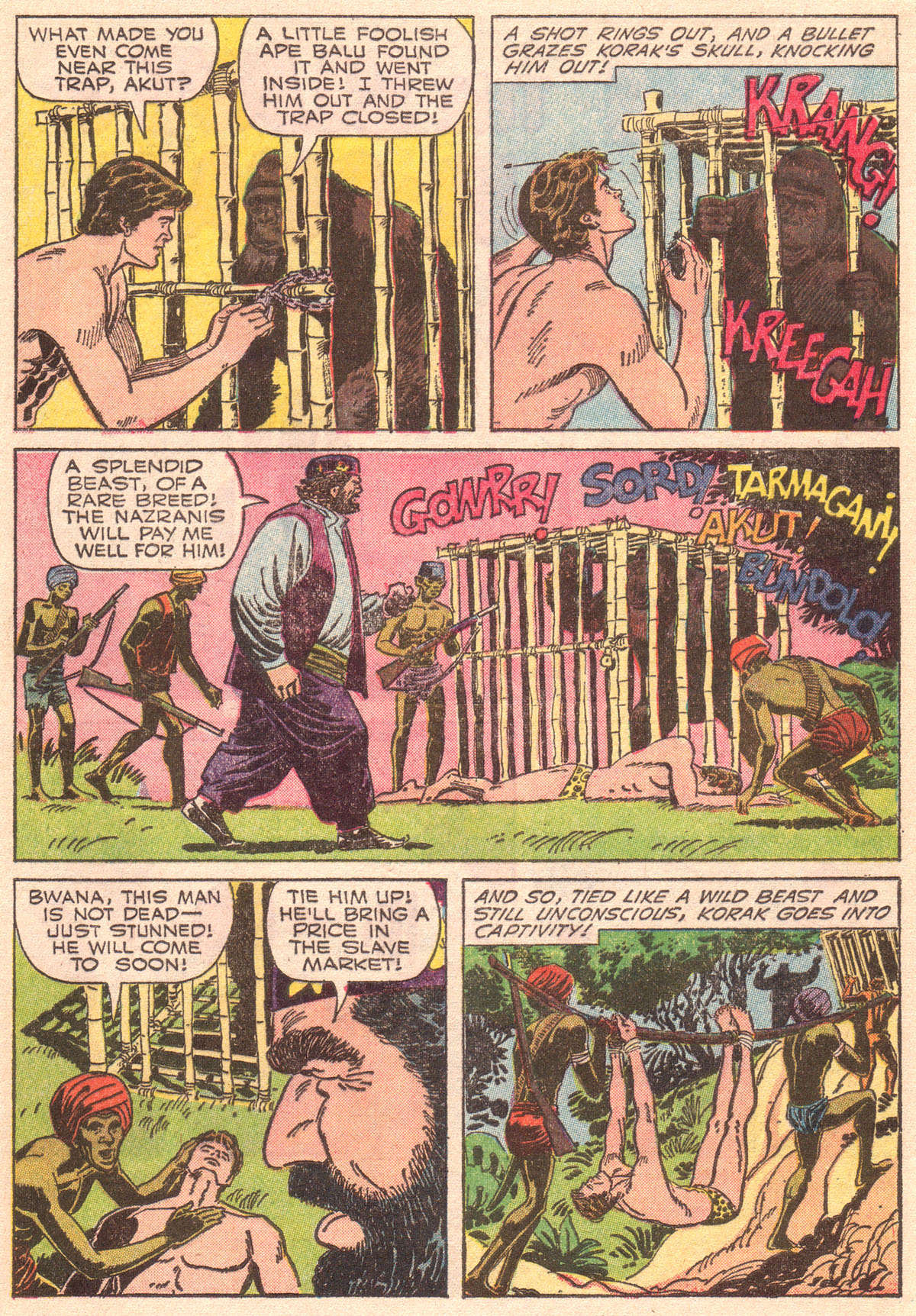 Read online Korak, Son of Tarzan (1964) comic -  Issue #35 - 4