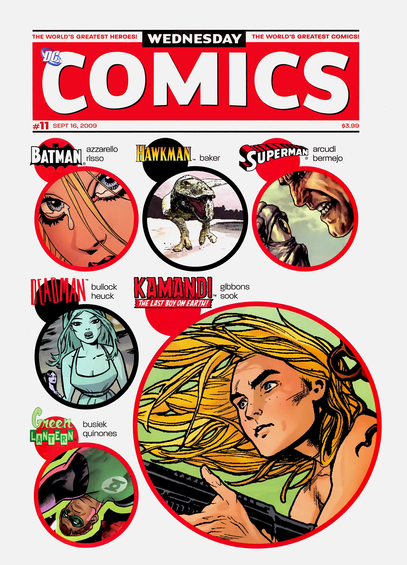 Read online Wednesday Comics comic -  Issue #11 - 1