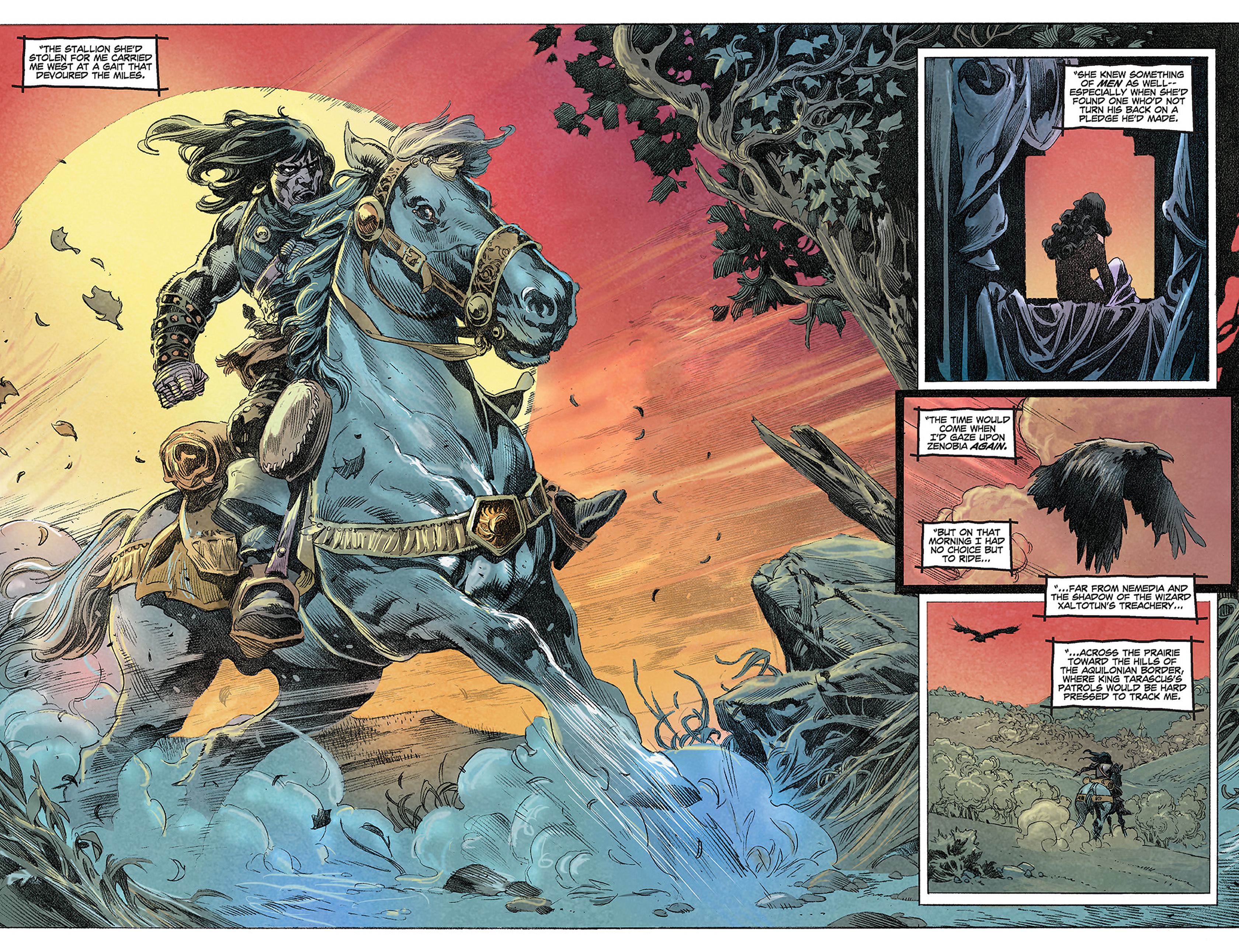 Read online King Conan: The Hour of the Dragon comic -  Issue #4 - 4