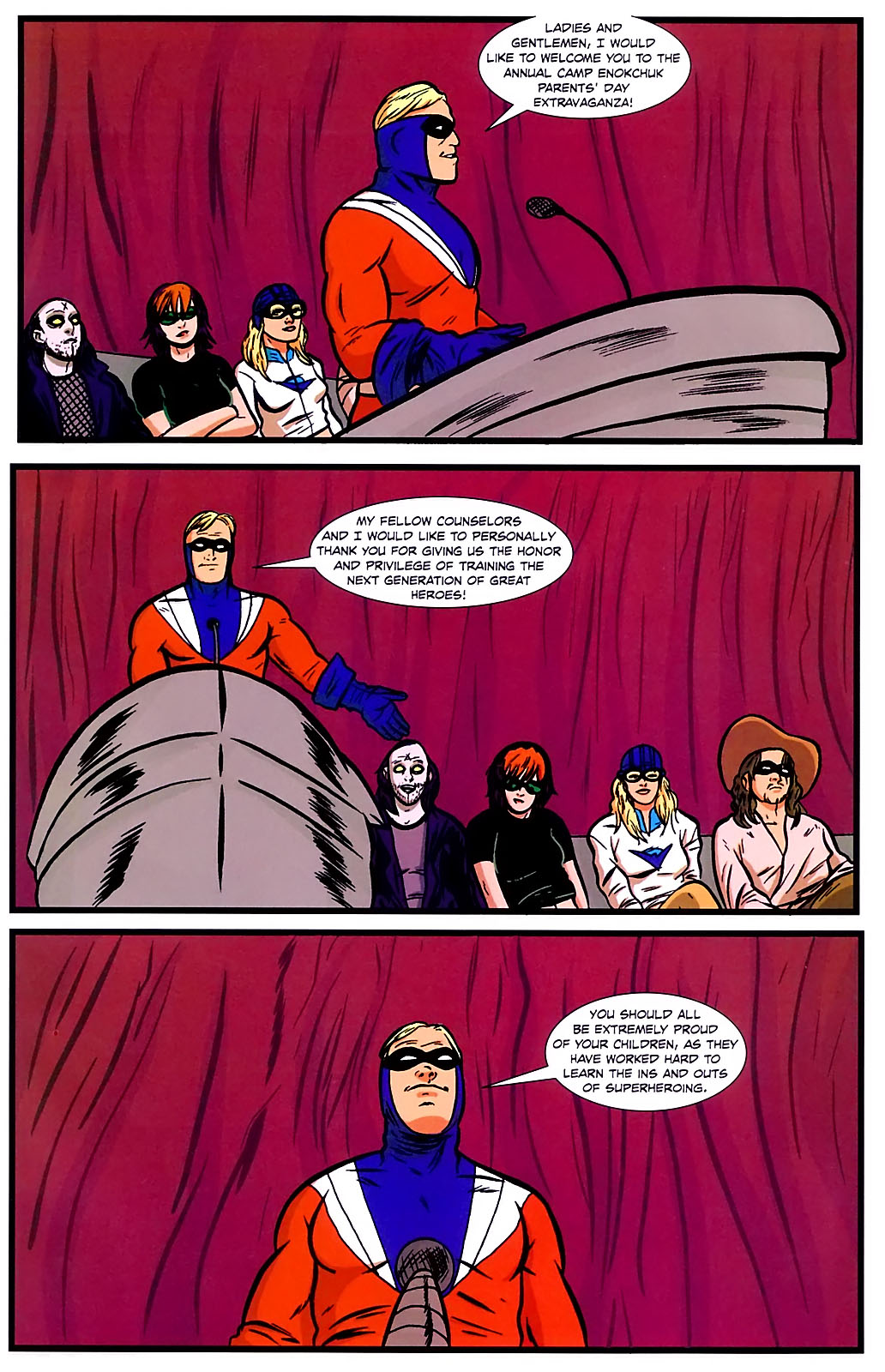 Read online Hero Camp comic -  Issue #4 - 3