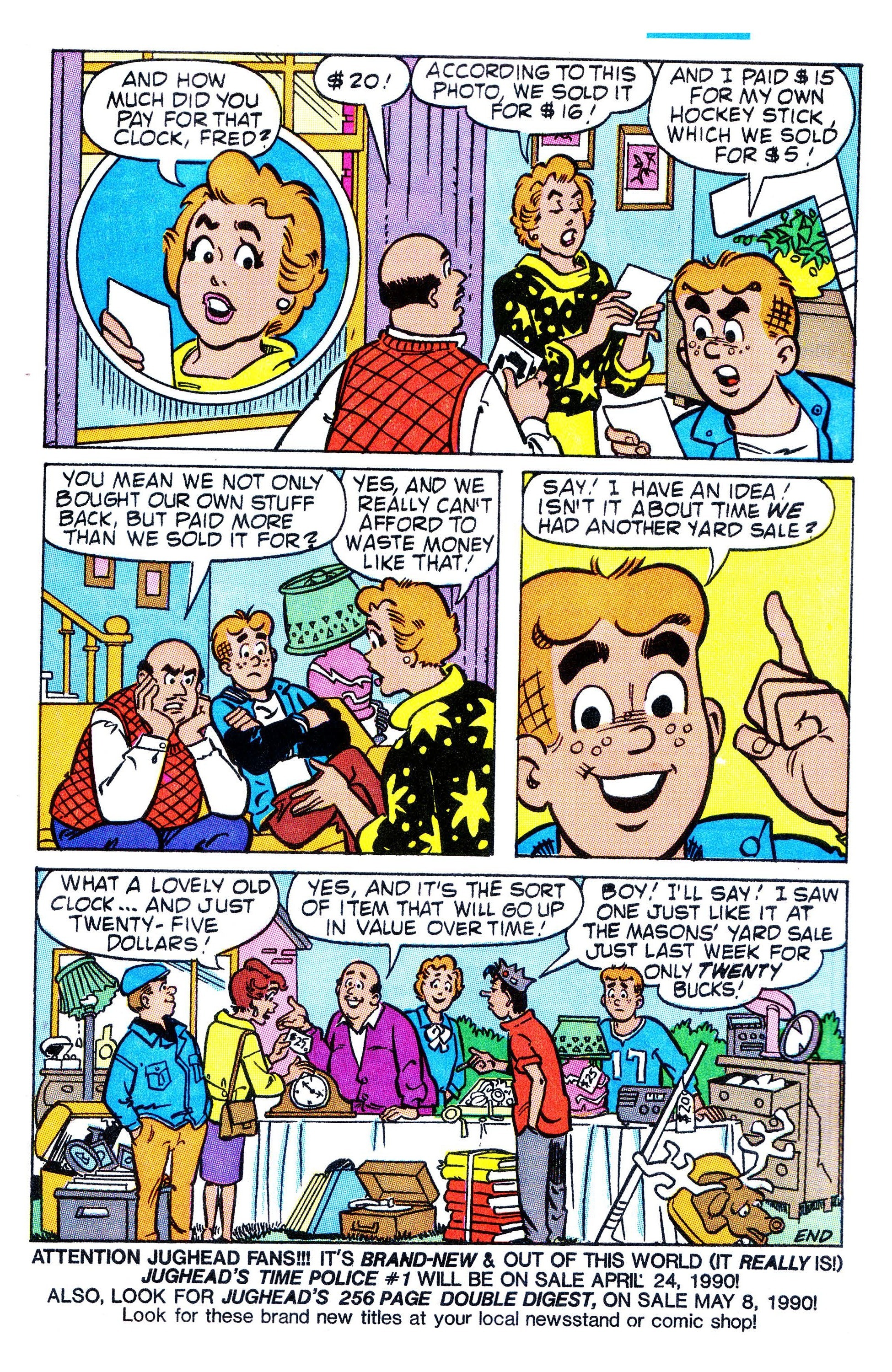 Read online Archie (1960) comic -  Issue #378 - 6