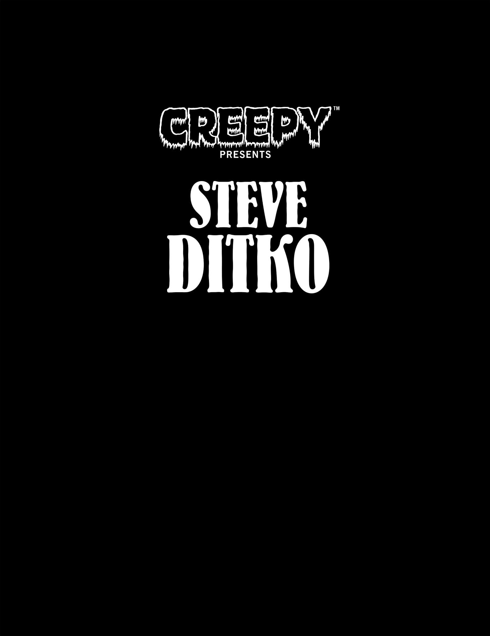 Read online Creepy Presents Steve Ditko comic -  Issue # TPB - 3