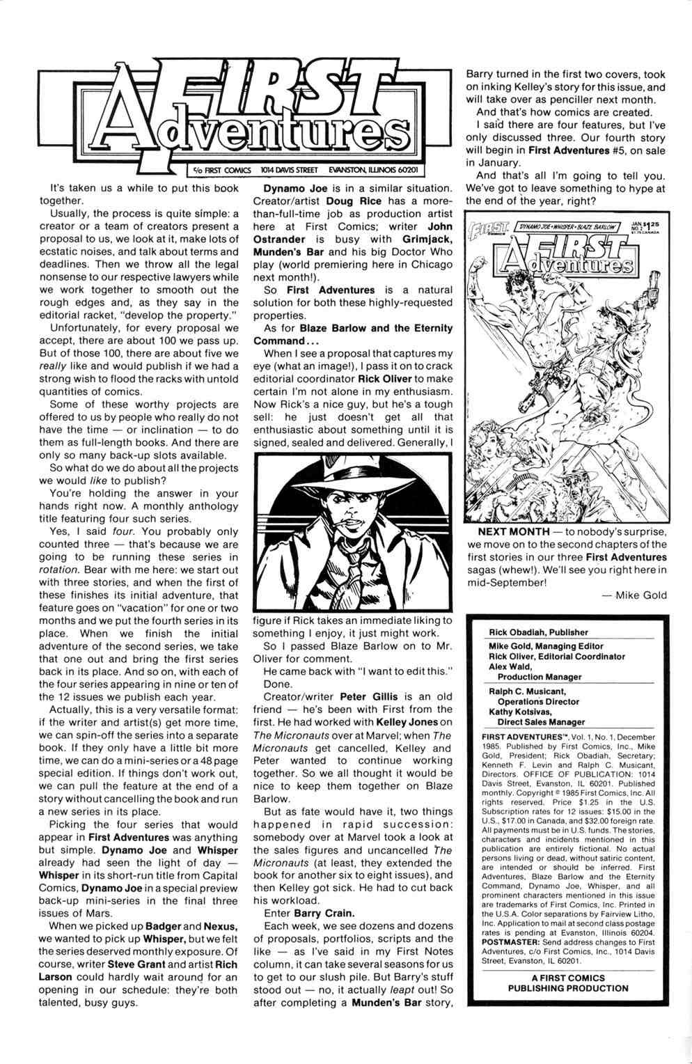 Read online First Adventures comic -  Issue #1 - 2