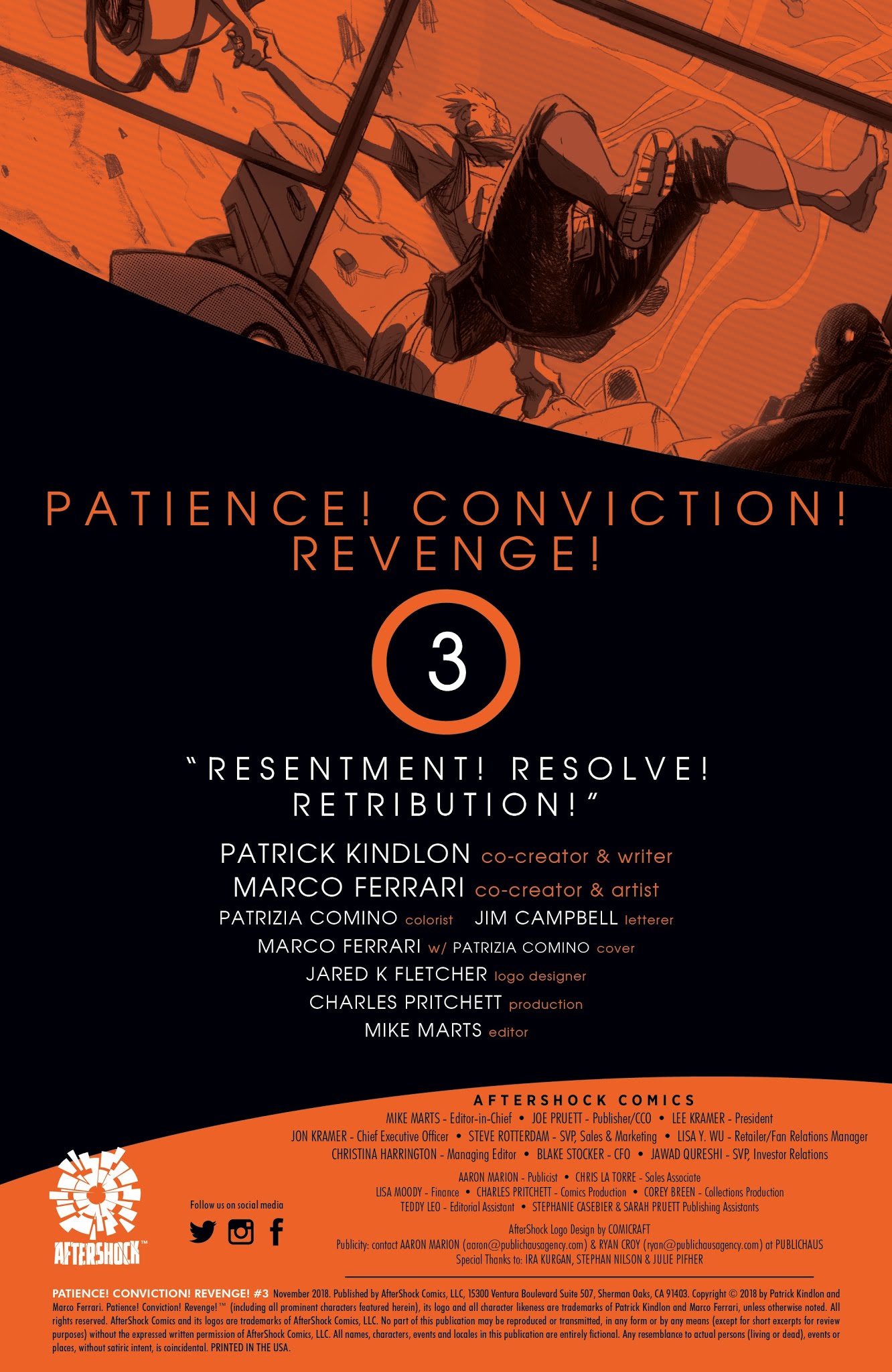 Read online Patience! Conviction! Revenge! comic -  Issue #3 - 2