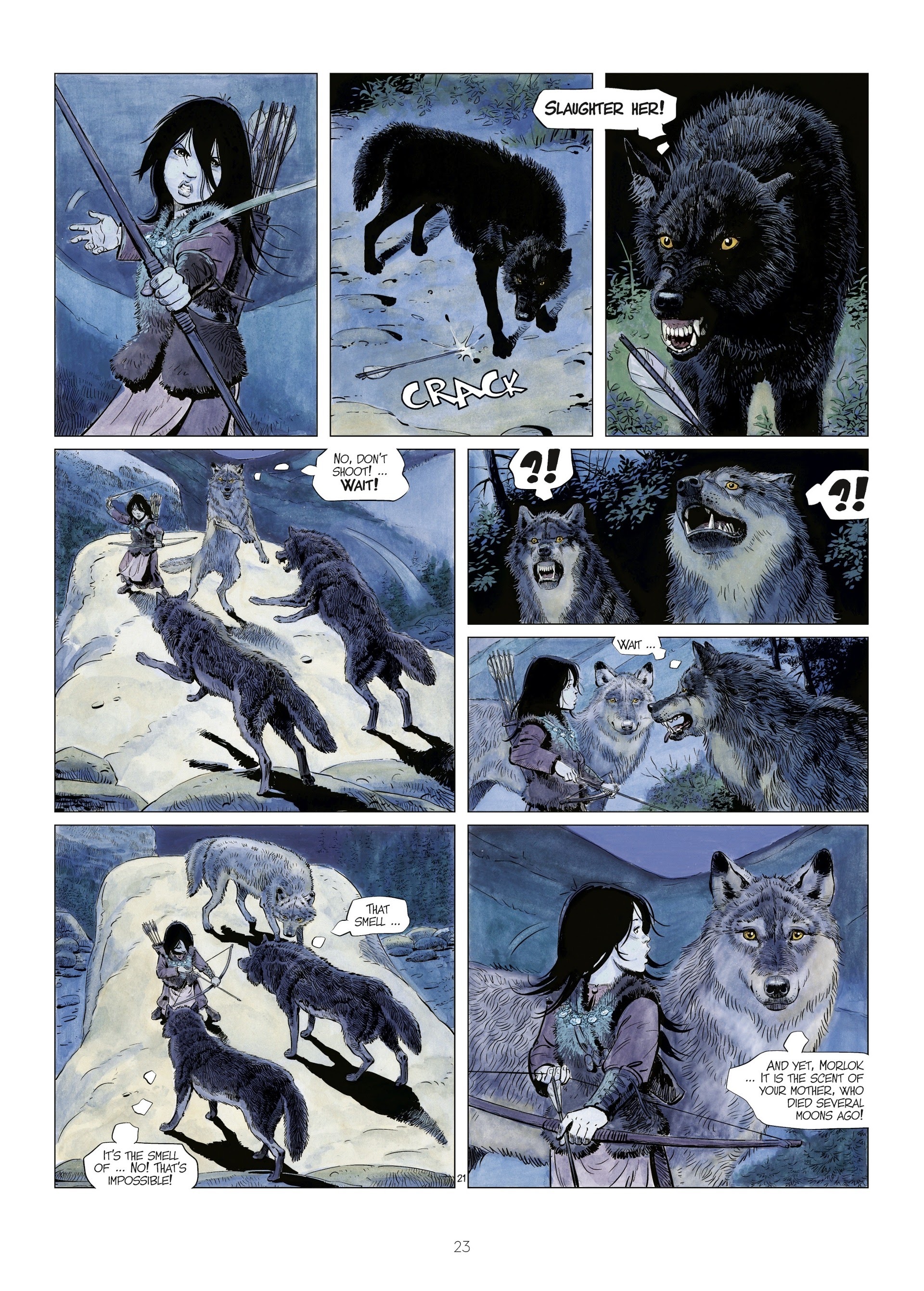 Read online The World of Thorgal: Wolfcub comic -  Issue #1 - 25
