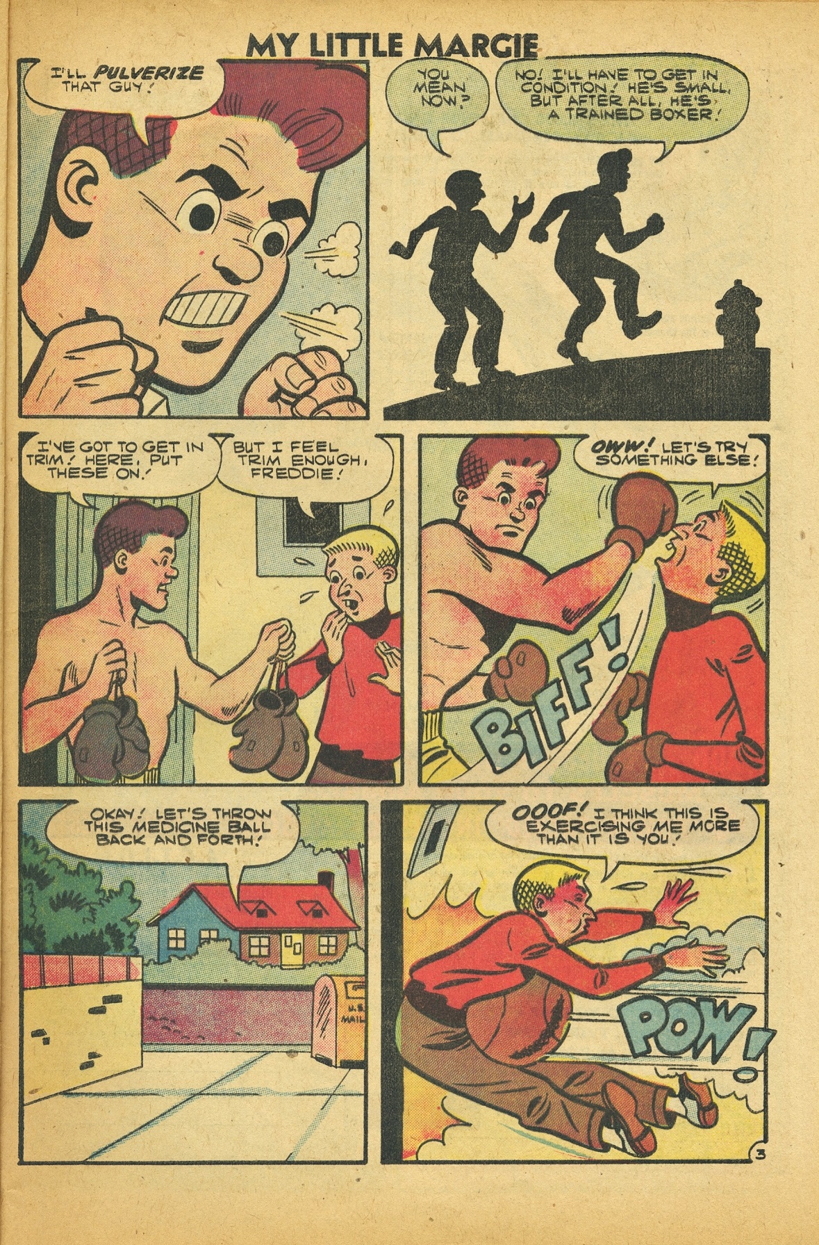 Read online My Little Margie (1954) comic -  Issue #21 - 5