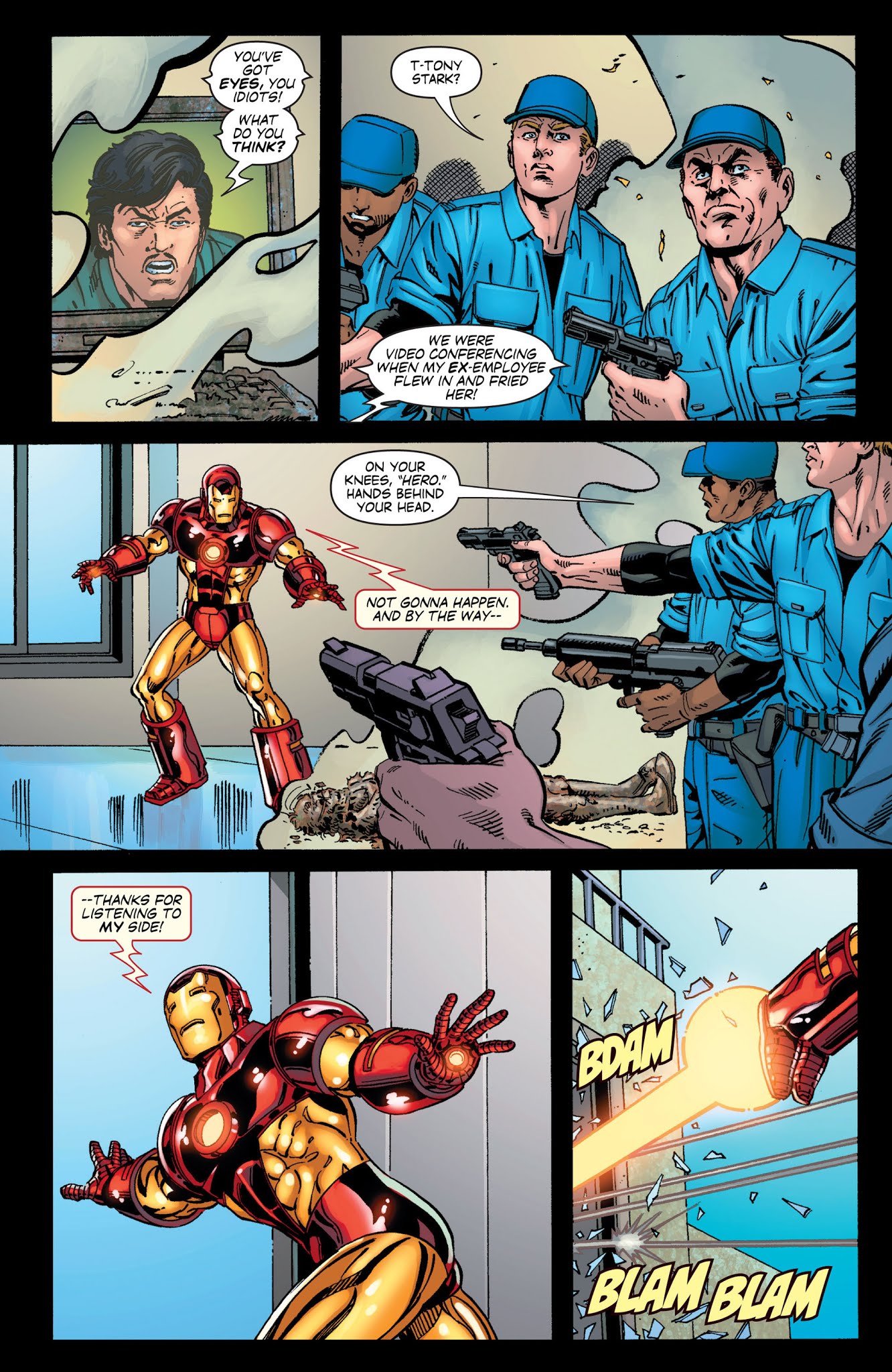 Read online Iron Man (1968) comic -  Issue #258.2 - 4