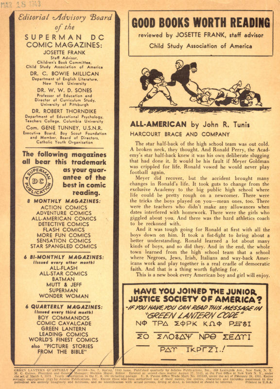 Green Lantern (1941) Issue #7 #7 - English 2