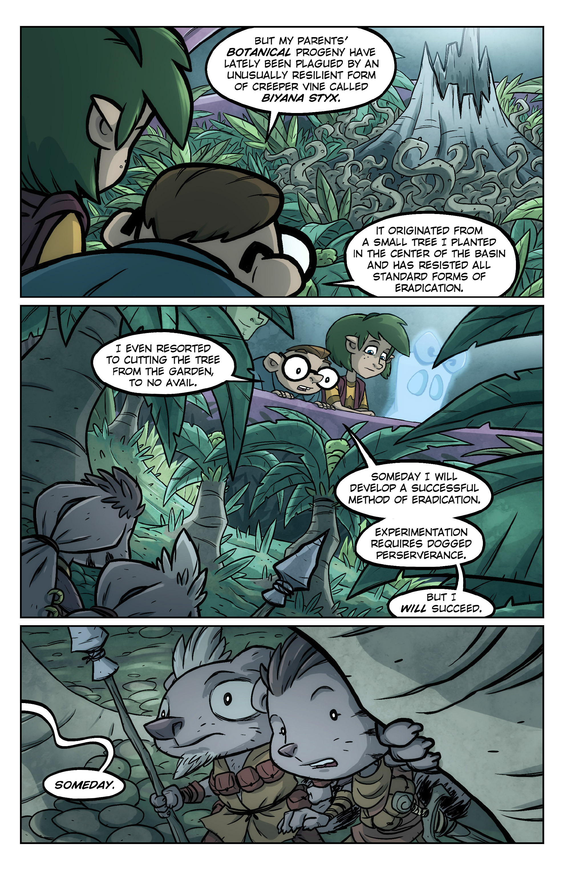 Read online Oddly Normal (2014) comic -  Issue #9 - 10