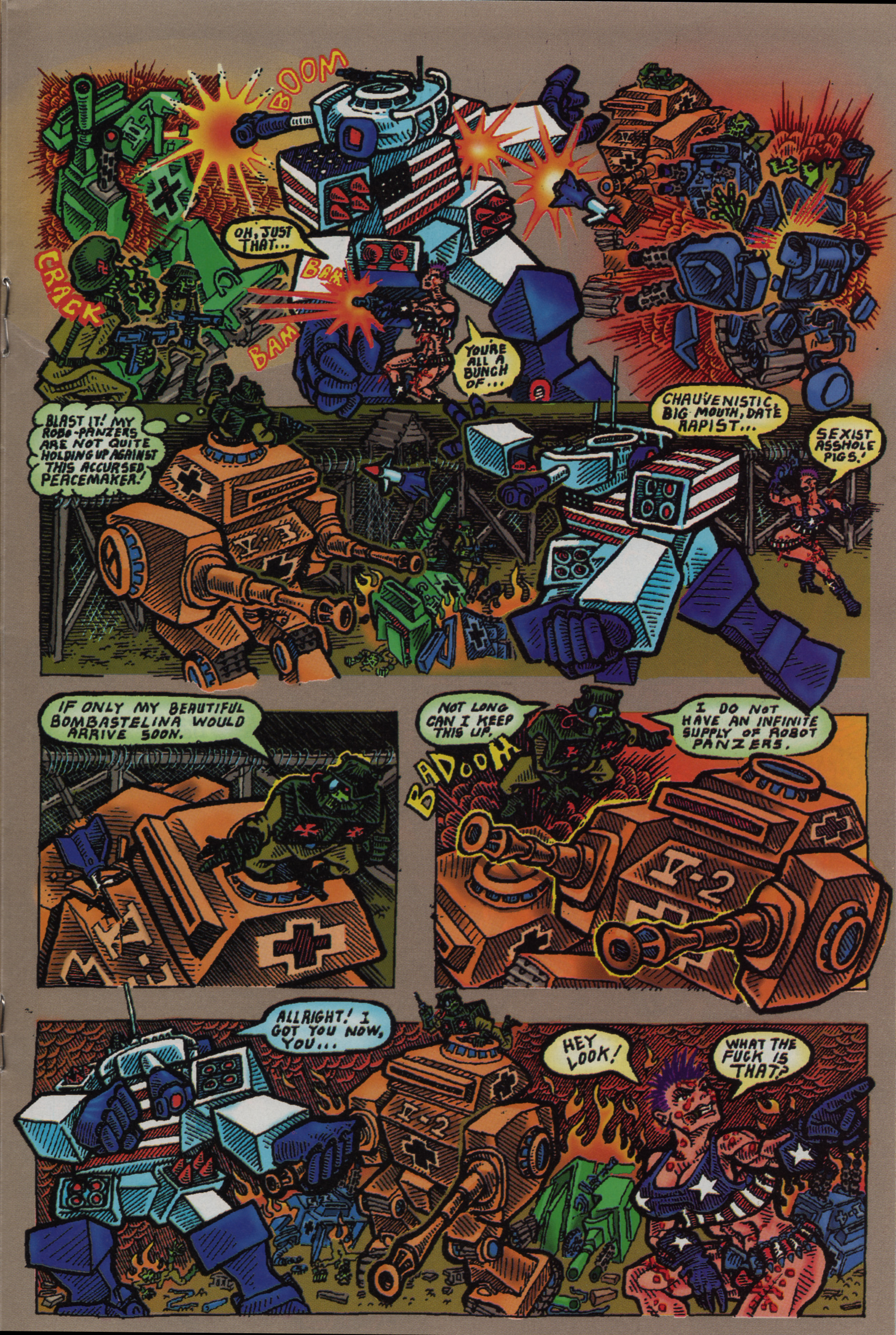 Read online Slavepit Funnies Featuring Gwar comic -  Issue #3 - 19