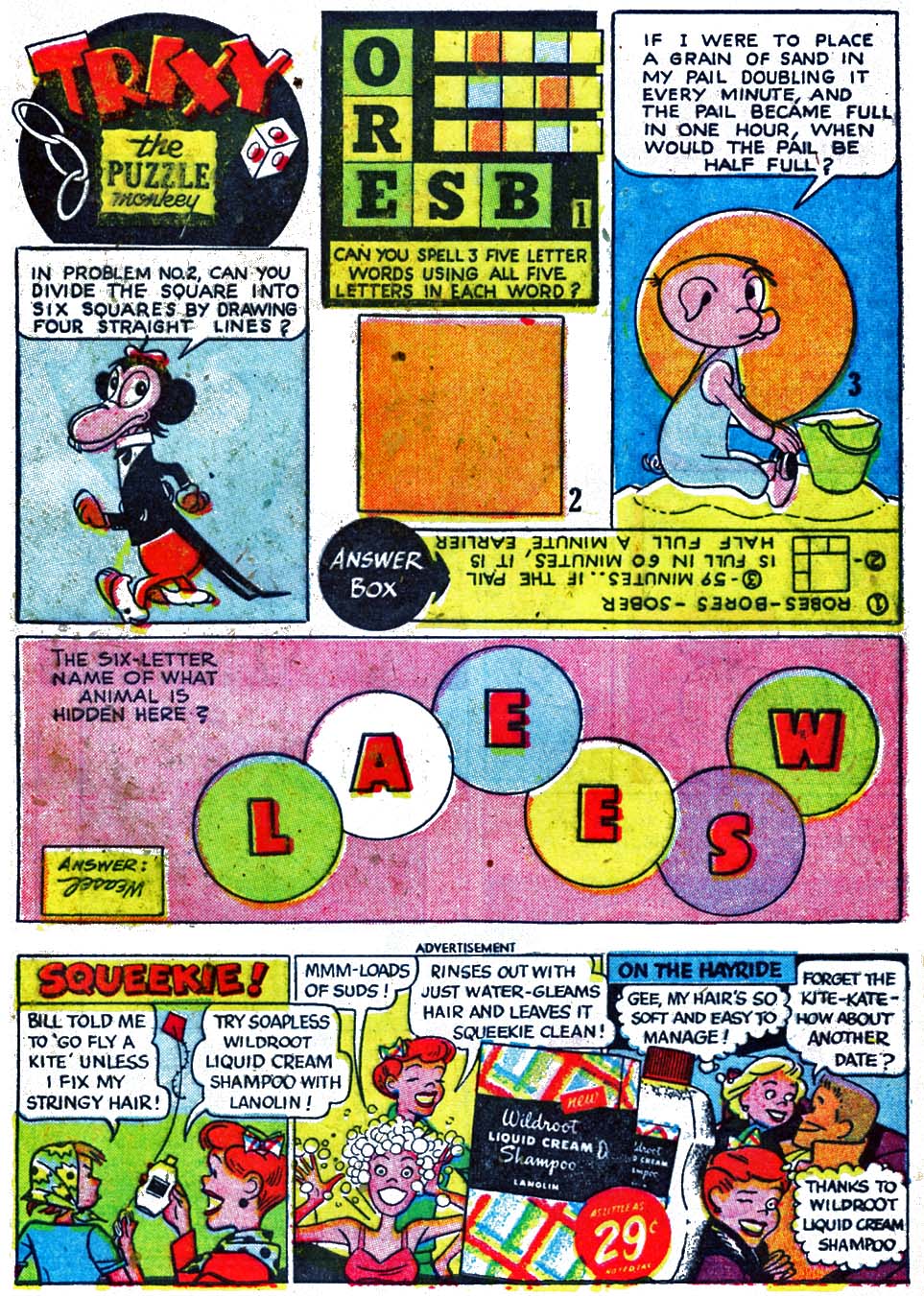 Read online Comic Cavalcade comic -  Issue #47 - 53