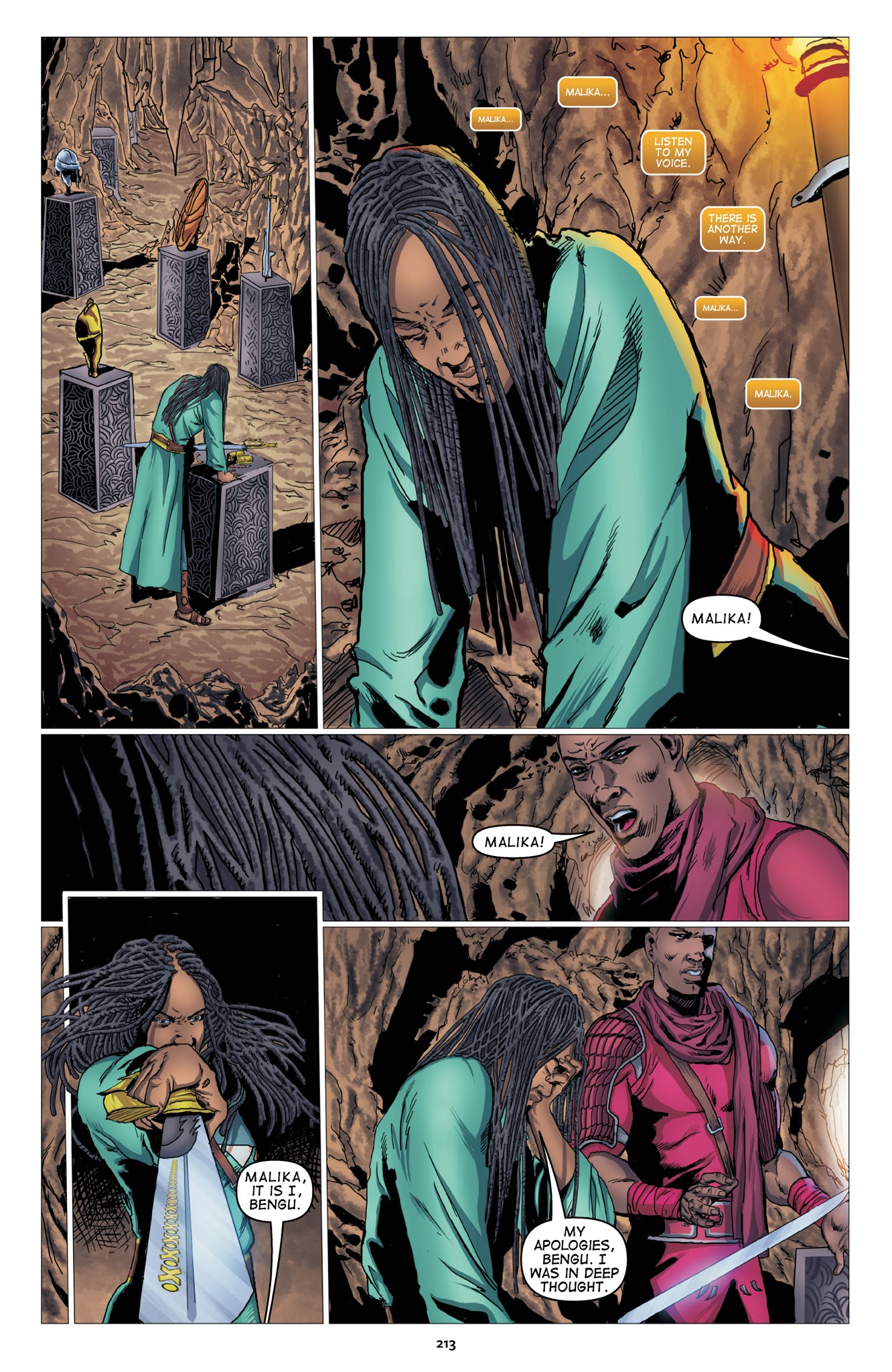 Read online Malika: Warrior Queen comic -  Issue # TPB 1 (Part 3) - 15