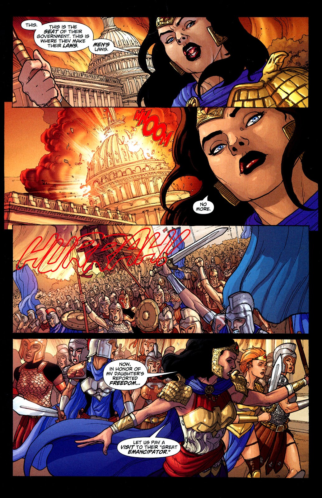 Amazons Attack issue 1 - Page 16