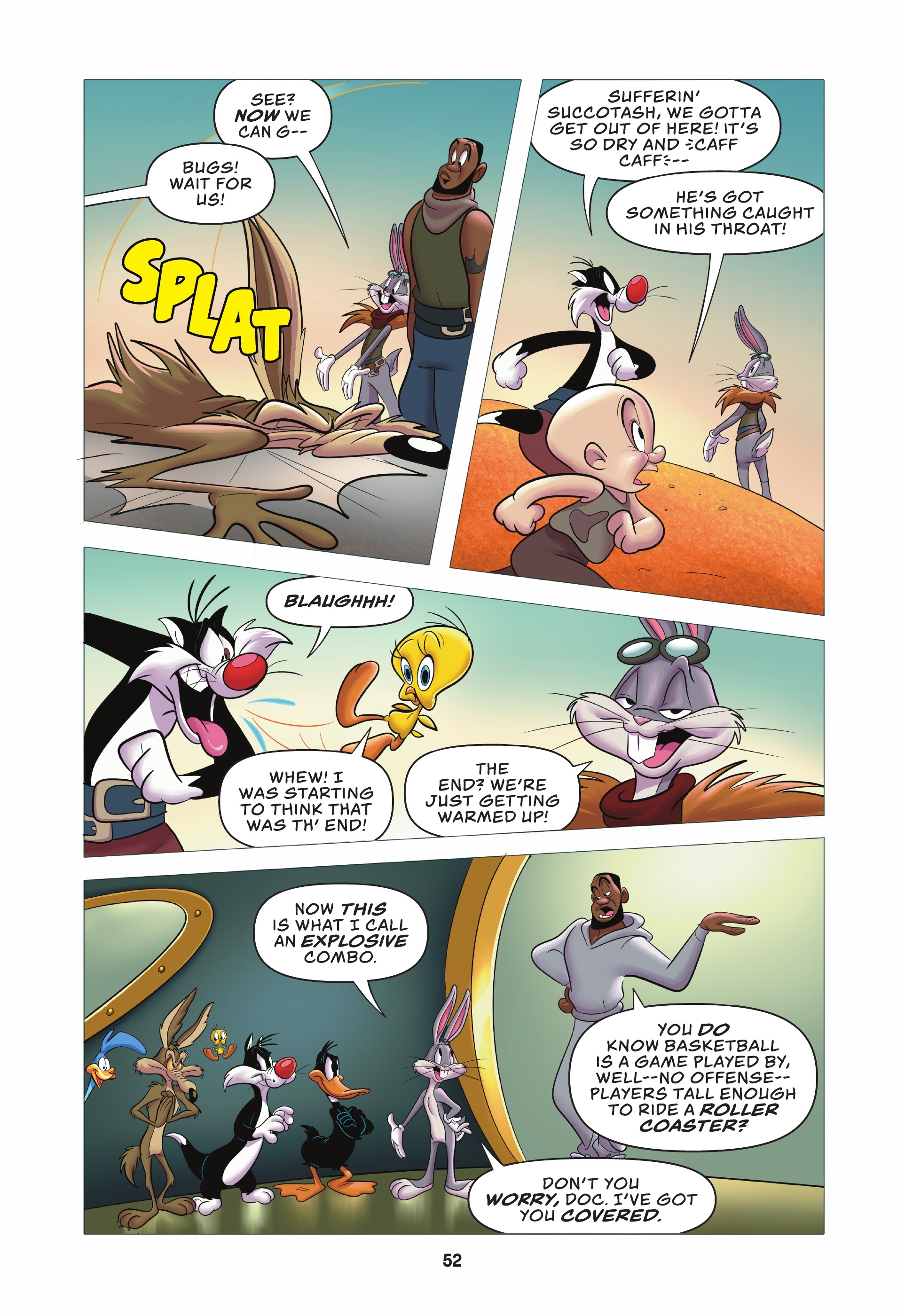 Read online Space Jam: A New Legacy comic -  Issue # TPB - 48