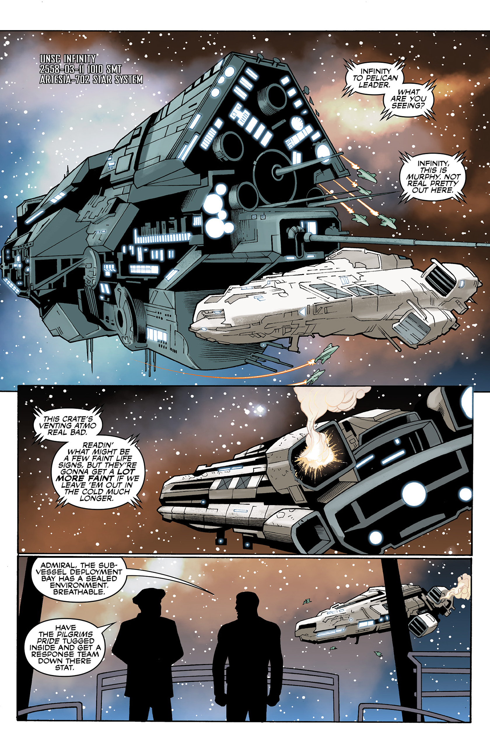 Read online Halo: Escalation comic -  Issue #4 - 15