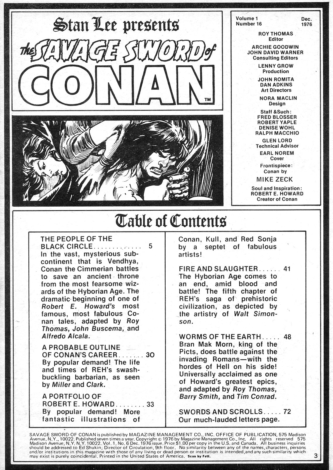 Read online The Savage Sword Of Conan comic -  Issue #16 - 3