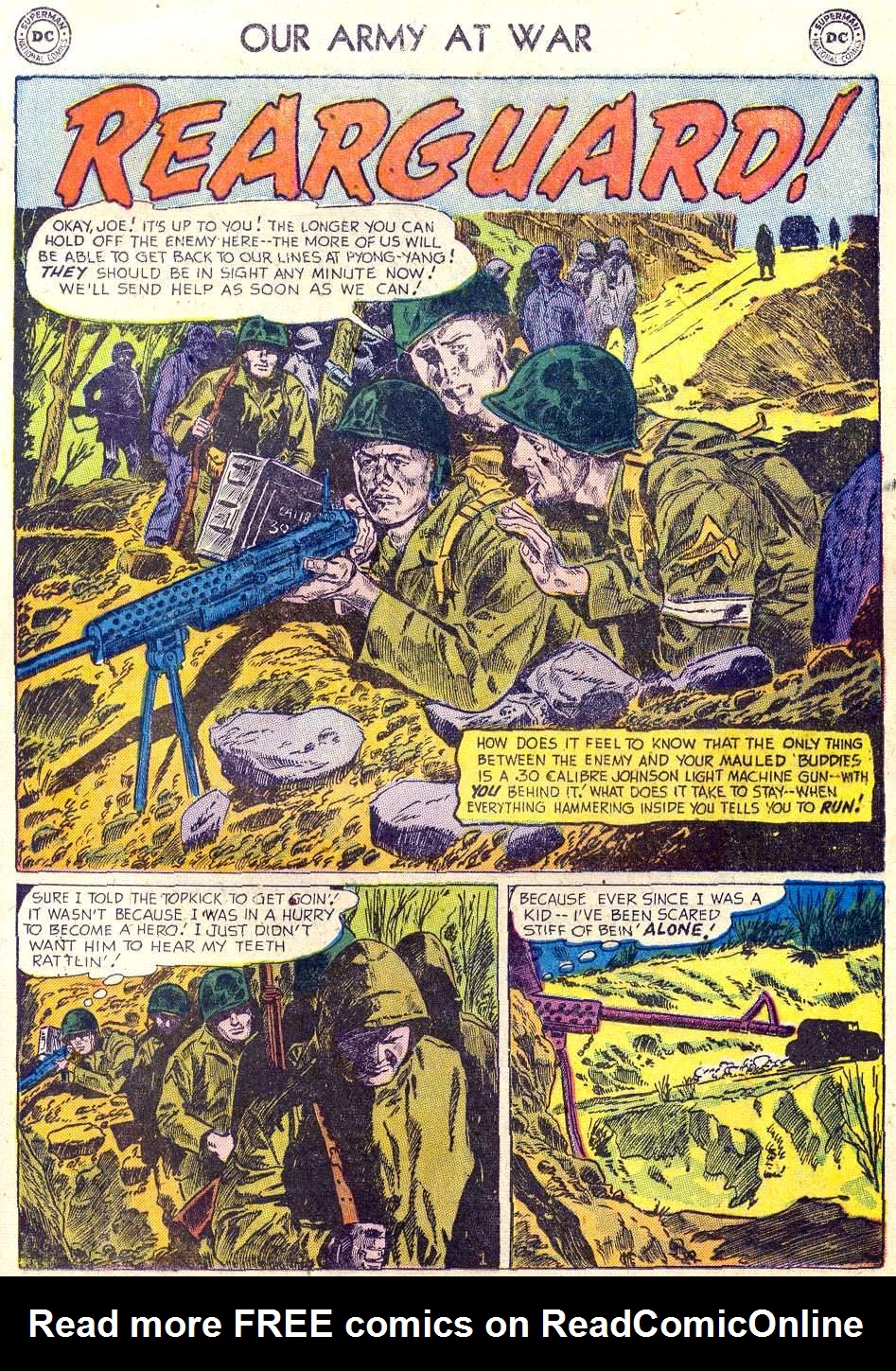 Read online Our Army at War (1952) comic -  Issue #8 - 21