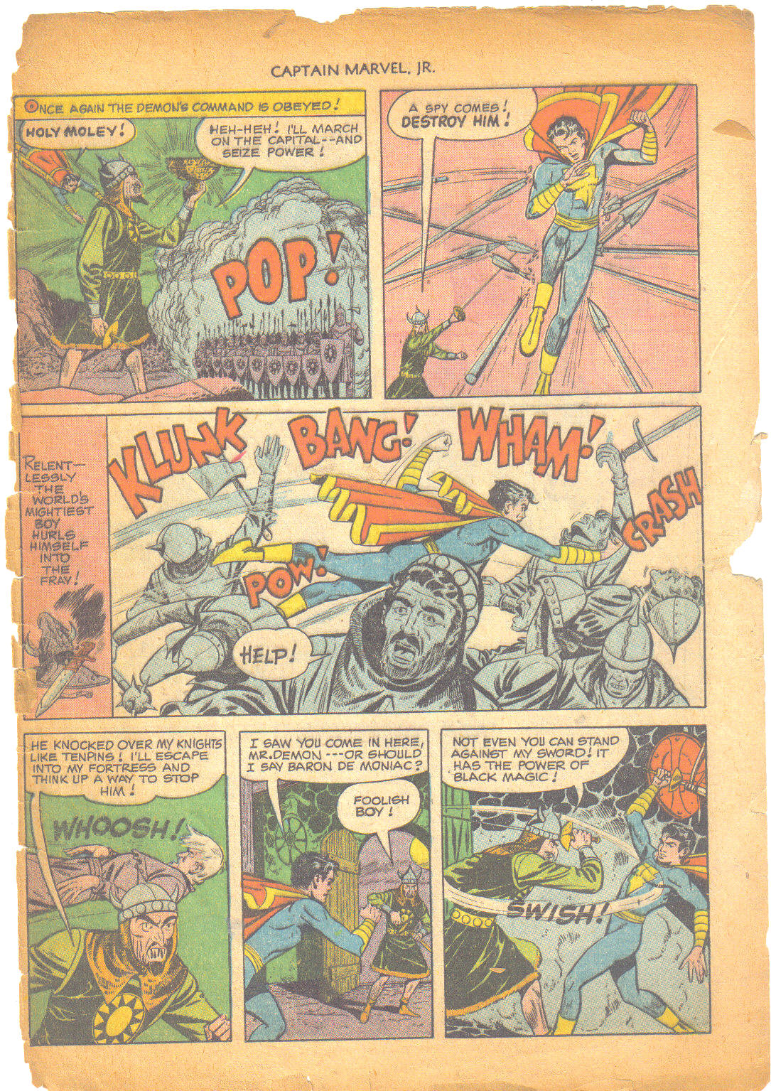 Read online Captain Marvel, Jr. comic -  Issue #95 - 48