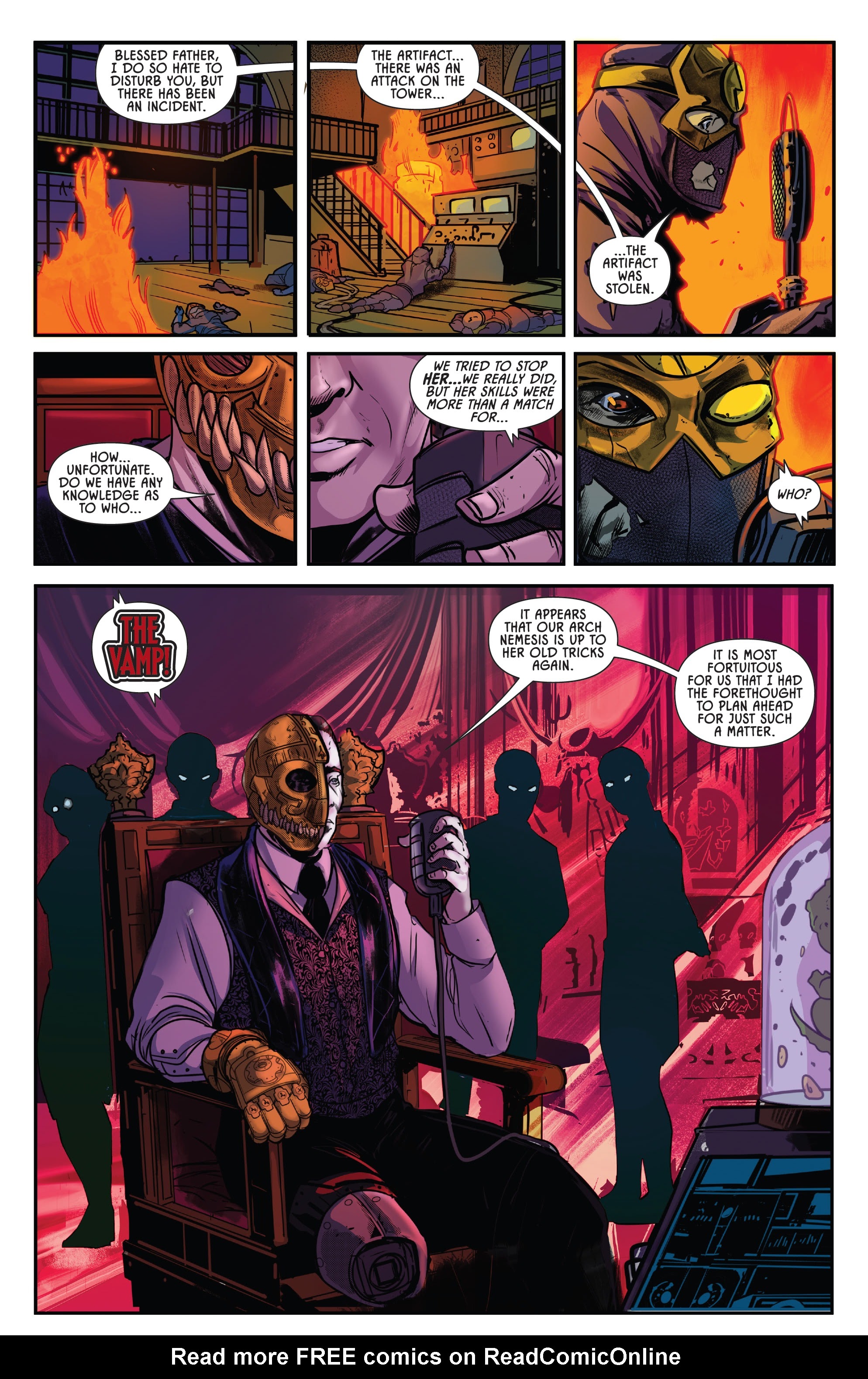 Read online Vampiverse Presents: The Vamp comic -  Issue # Full - 9