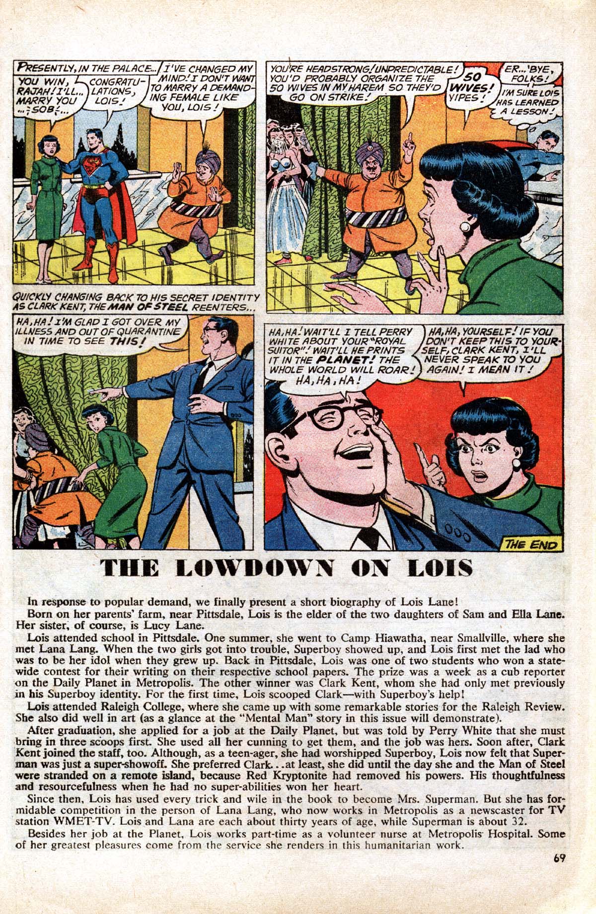 Read online Superman's Girl Friend, Lois Lane comic -  Issue #68 - 71