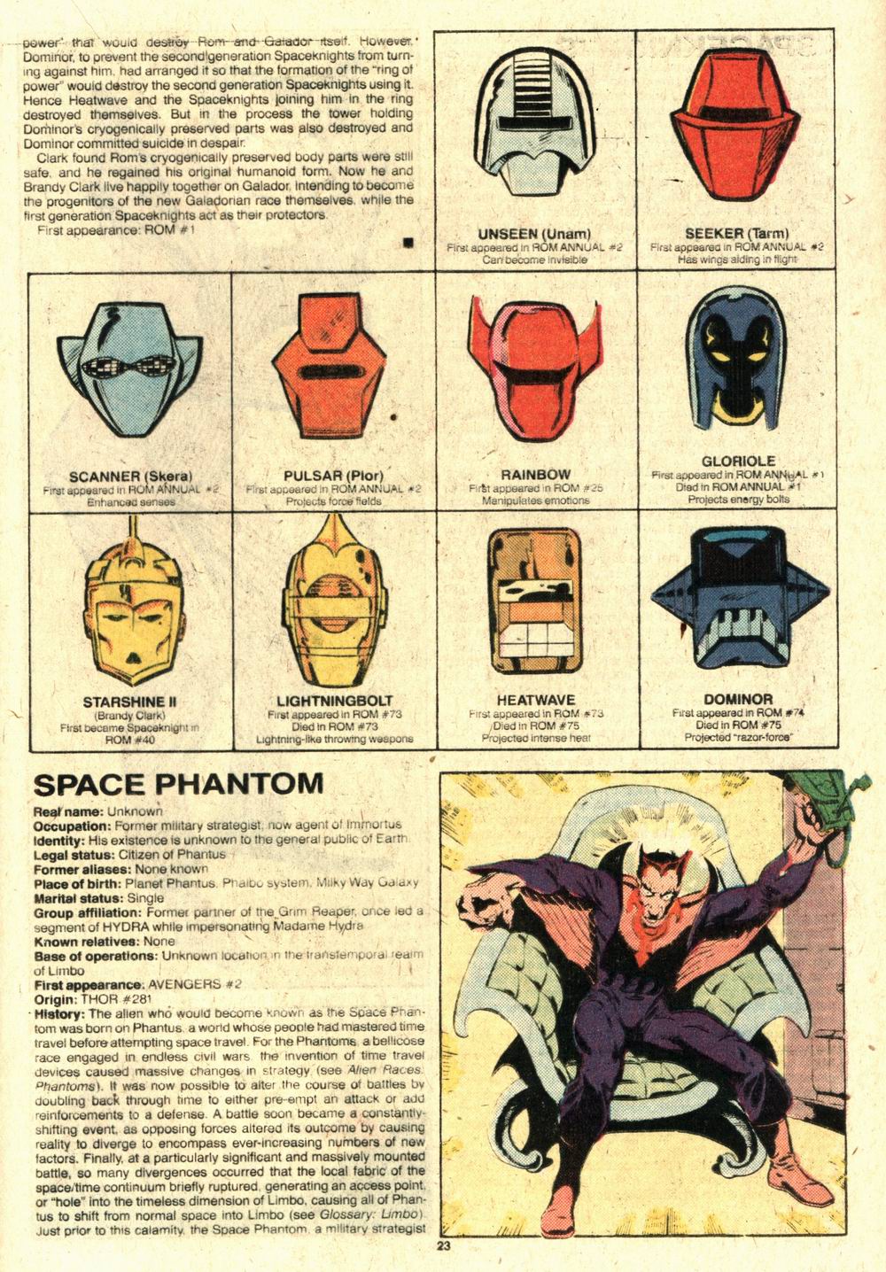 Read online The Official Handbook of the Marvel Universe Deluxe Edition comic -  Issue #12 - 25