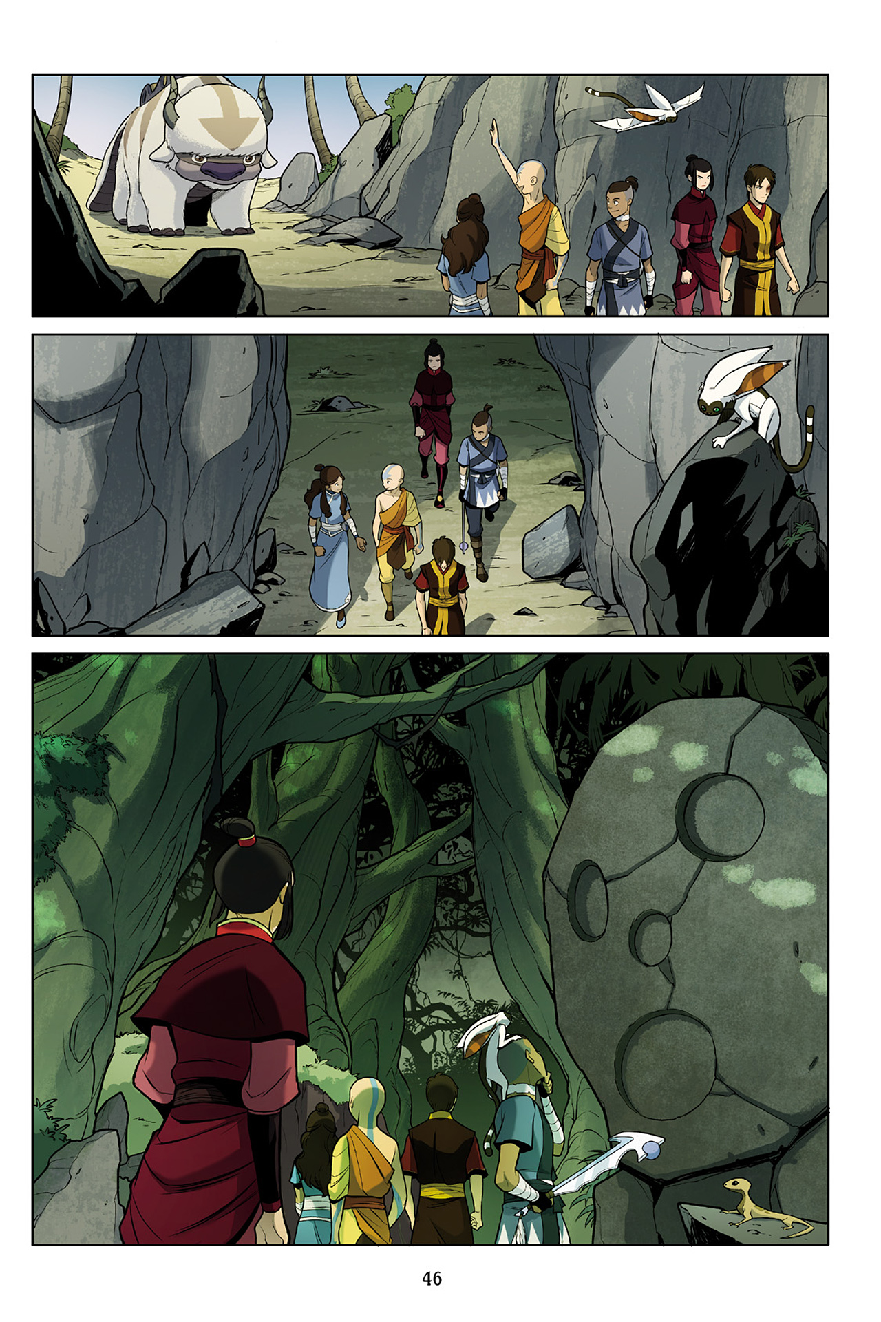 Read online Nickelodeon Avatar: The Last Airbender - The Search comic -  Issue # Part 2 - 47