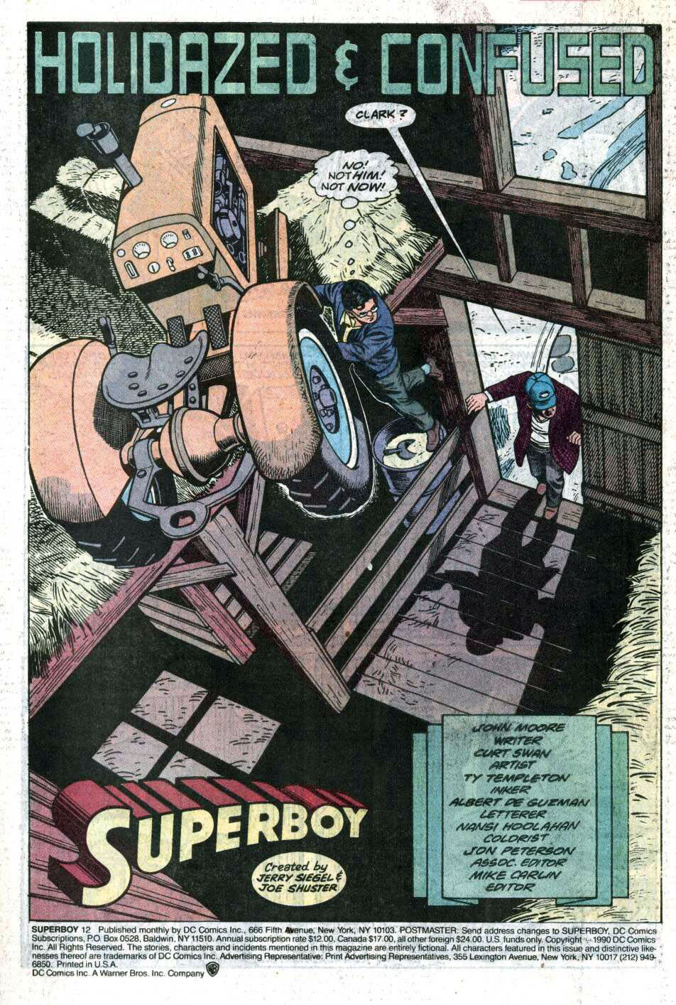 Superboy (1990) 12 Page 1