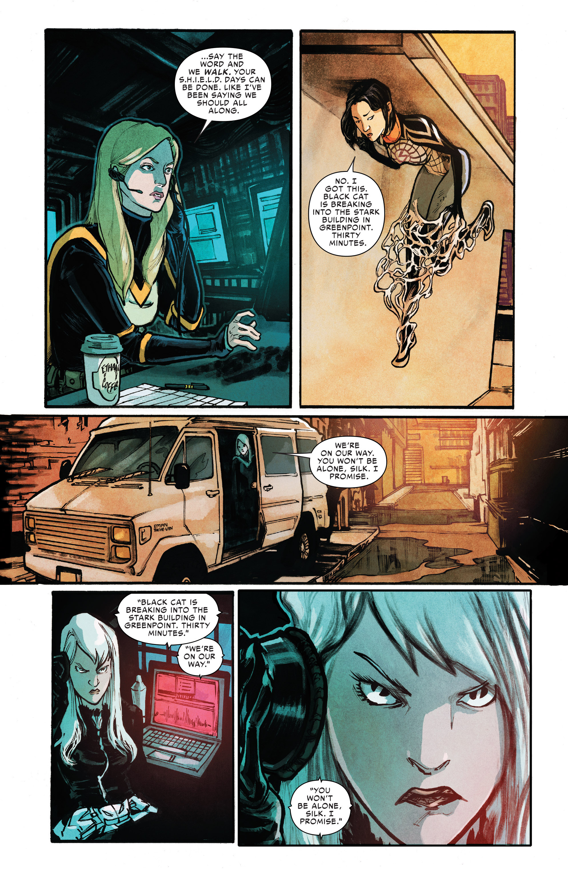 Read online Silk (2016) comic -  Issue #10 - 6