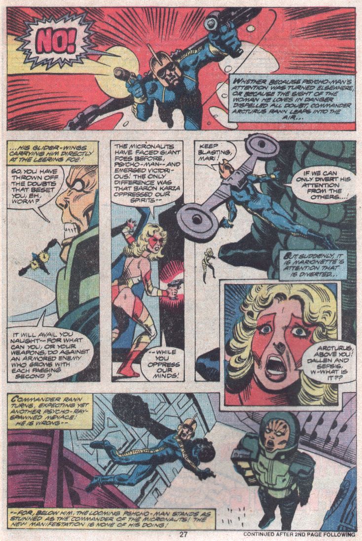 Read online Micronauts (1979) comic -  Issue #16 - 16