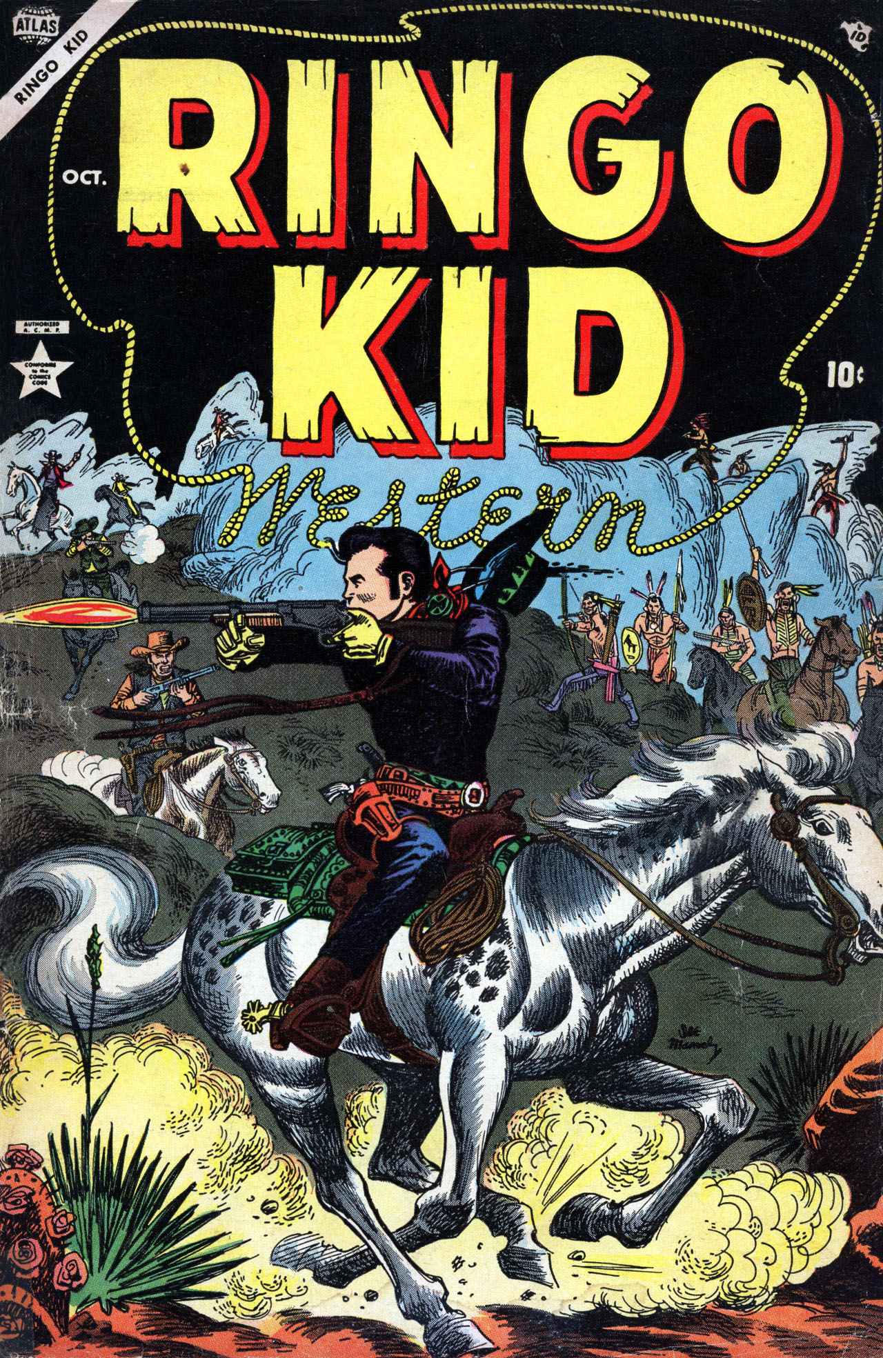 Read online Ringo Kid Western comic -  Issue #2 - 1