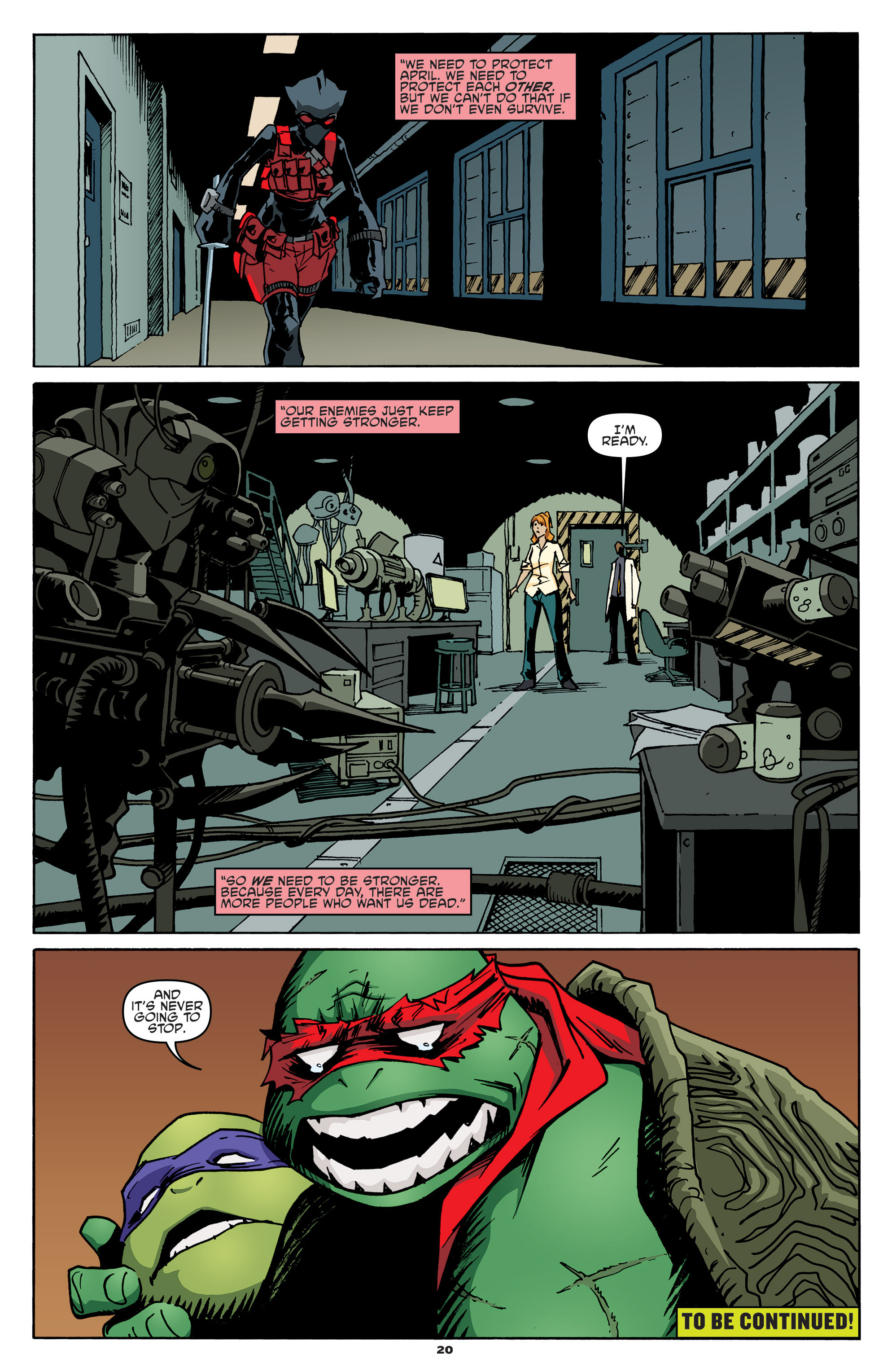 Read online Teenage Mutant Ninja Turtles Universe comic -  Issue #1 - 22