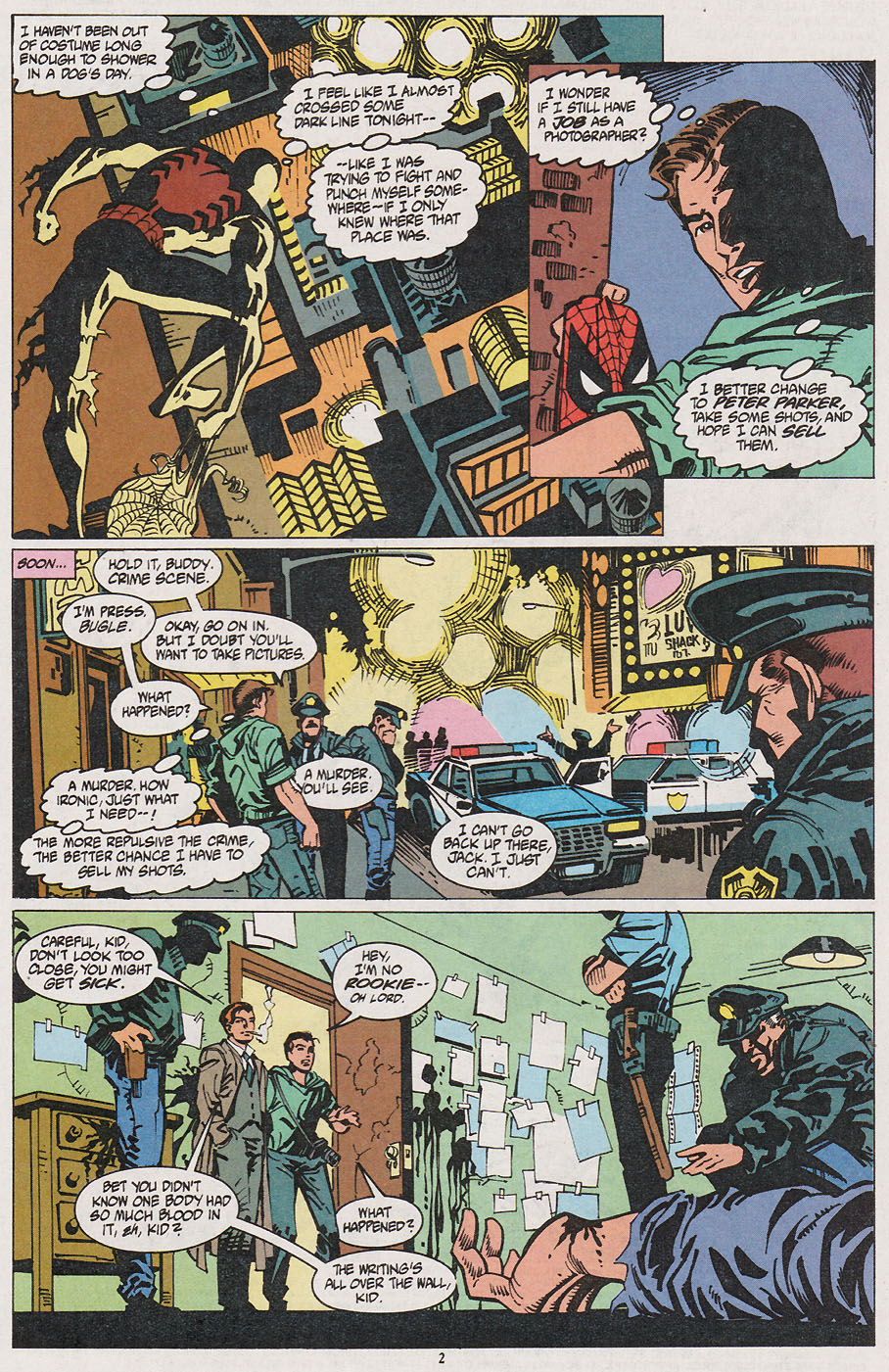 Read online The Spectacular Spider-Man (1976) comic -  Issue #213 - 3