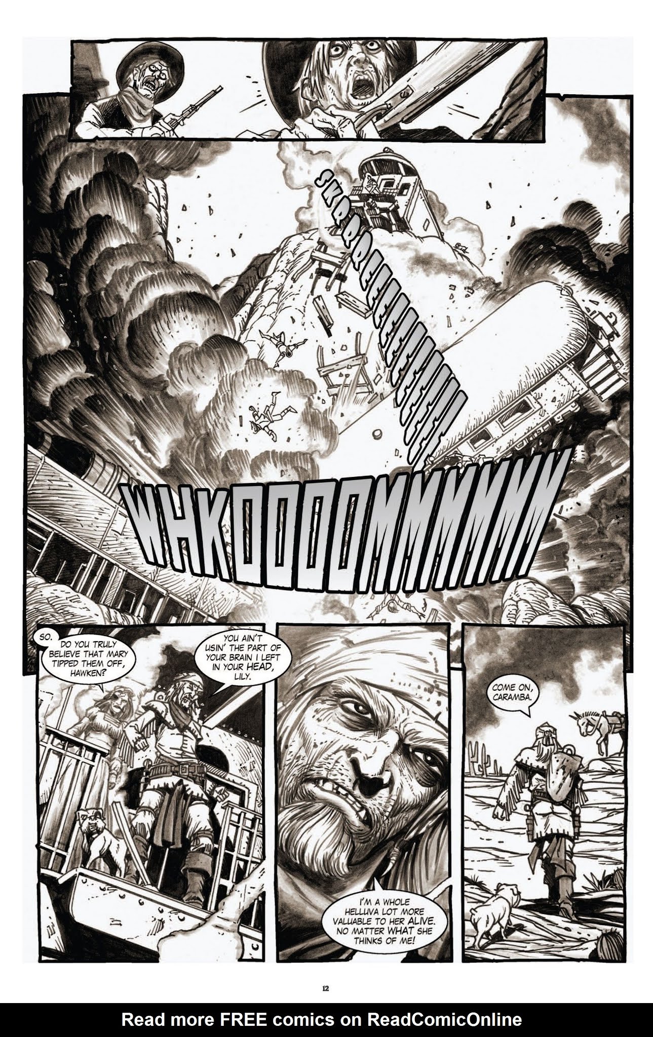 Read online Hawken comic -  Issue #4 - 14