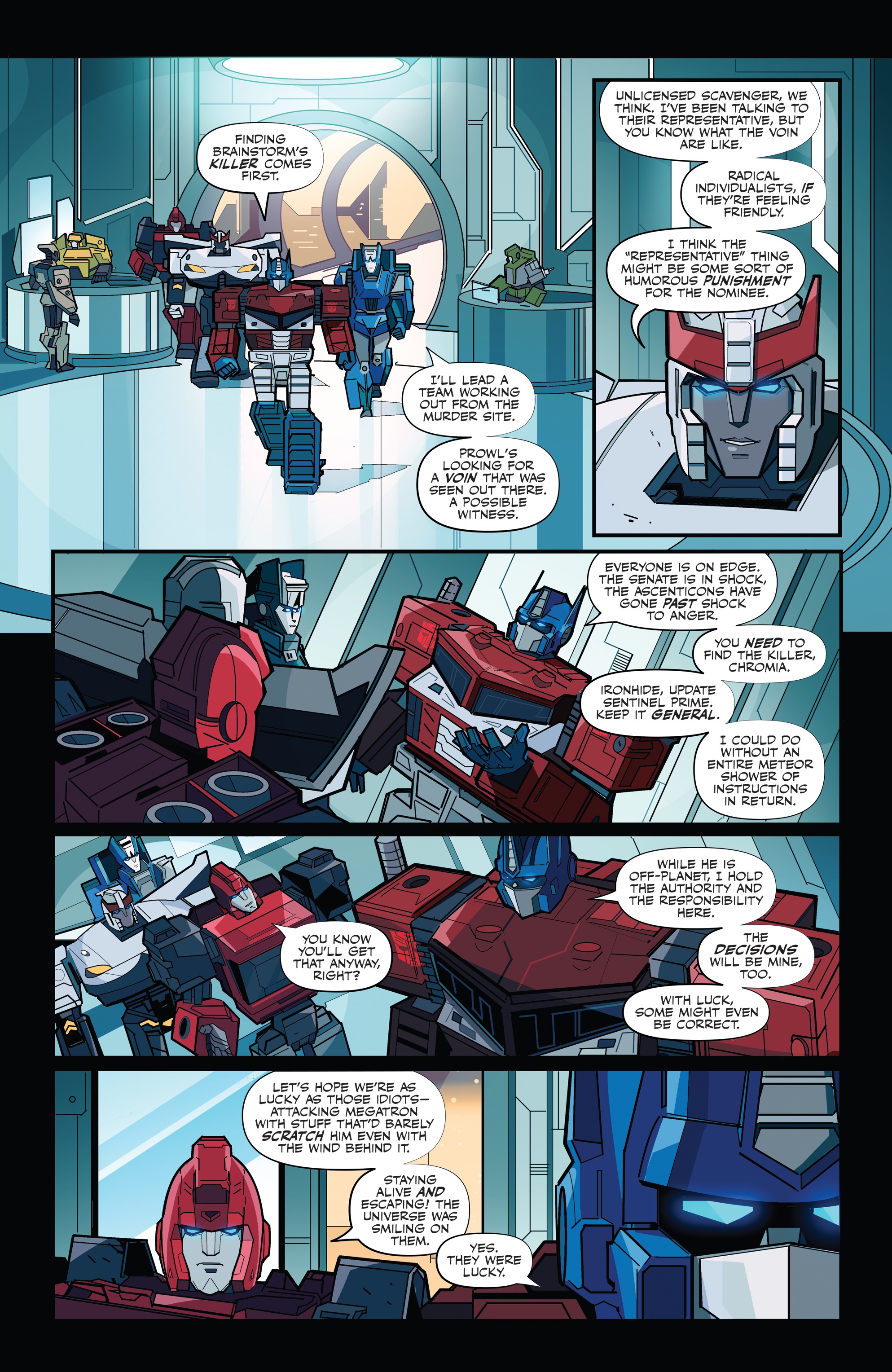 Read online Transformers (2019) comic -  Issue #3 - 10