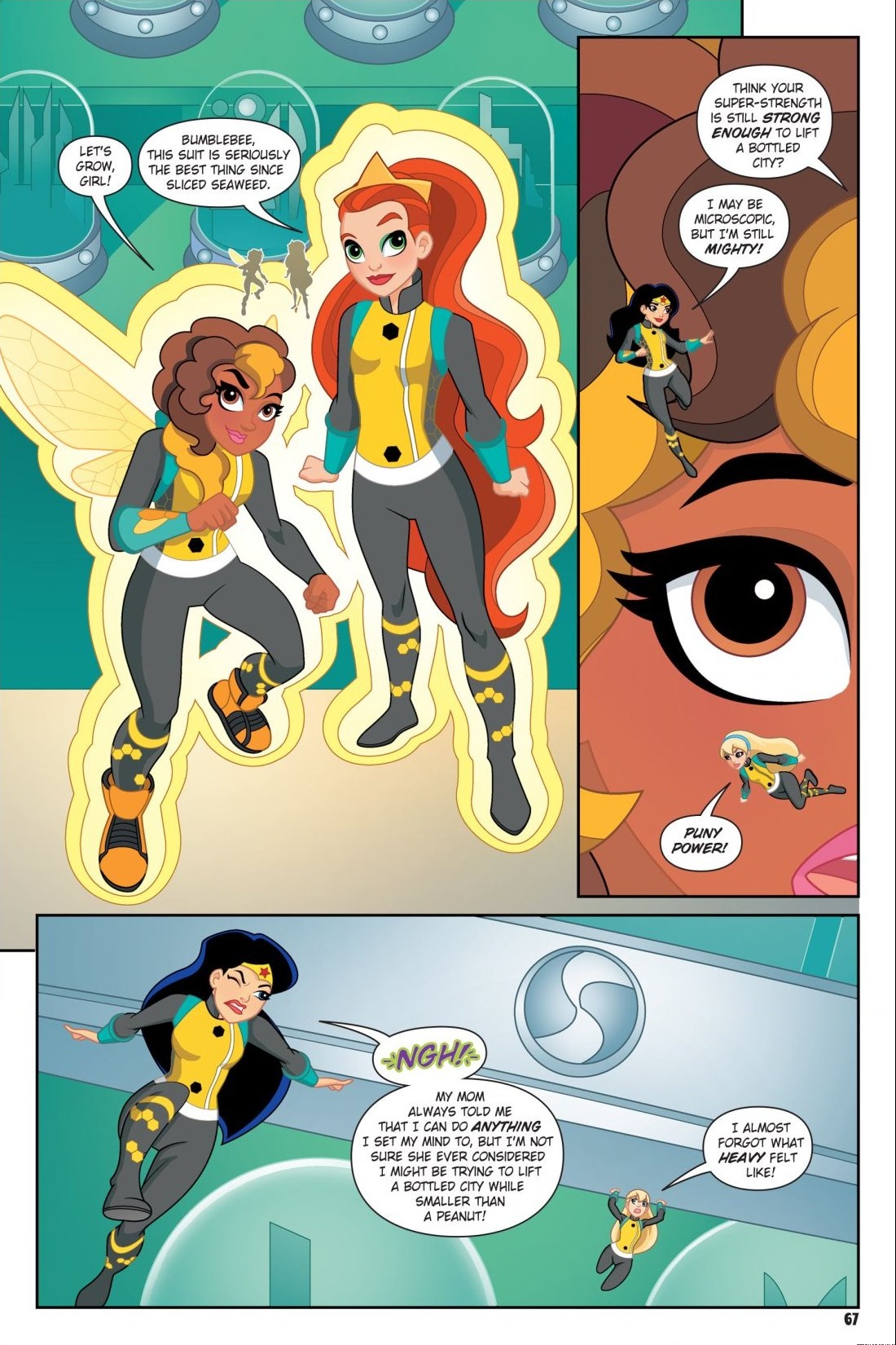 Read online DC Super Hero Girls: Search for Atlantis comic -  Issue # TPB - 65