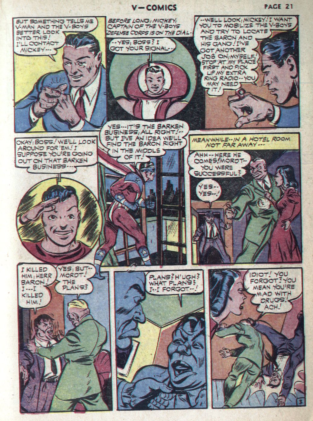 Read online V...- Comics comic -  Issue #1 - 23