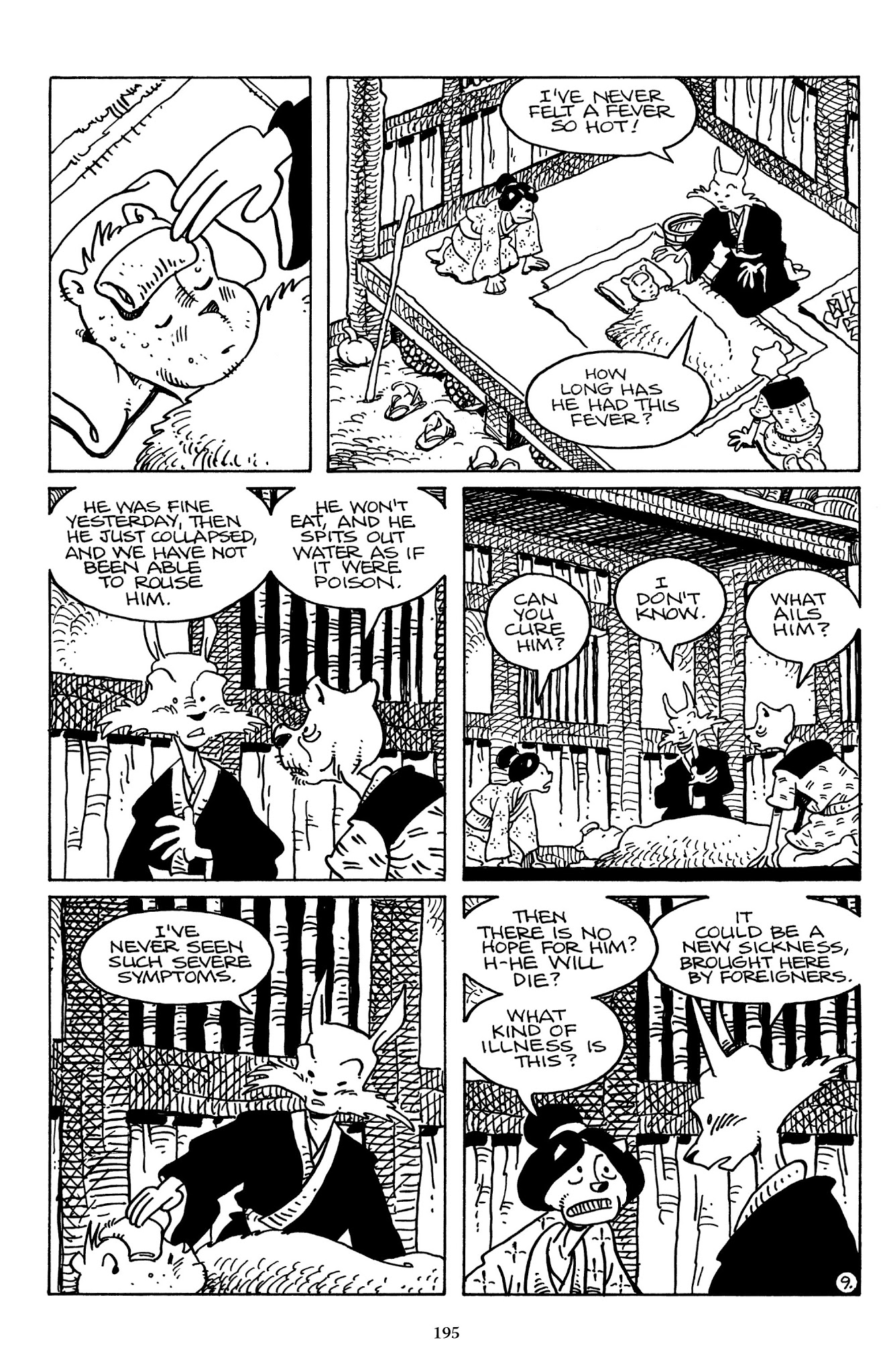 Read online The Usagi Yojimbo Saga comic -  Issue # TPB 6 - 194