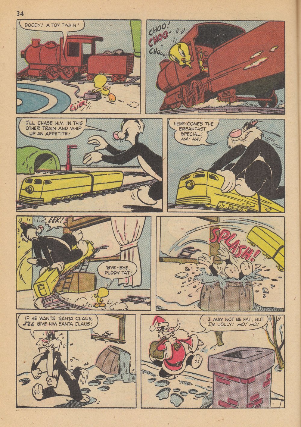 Read online Bugs Bunny's Christmas Funnies comic -  Issue # TPB 6 - 36