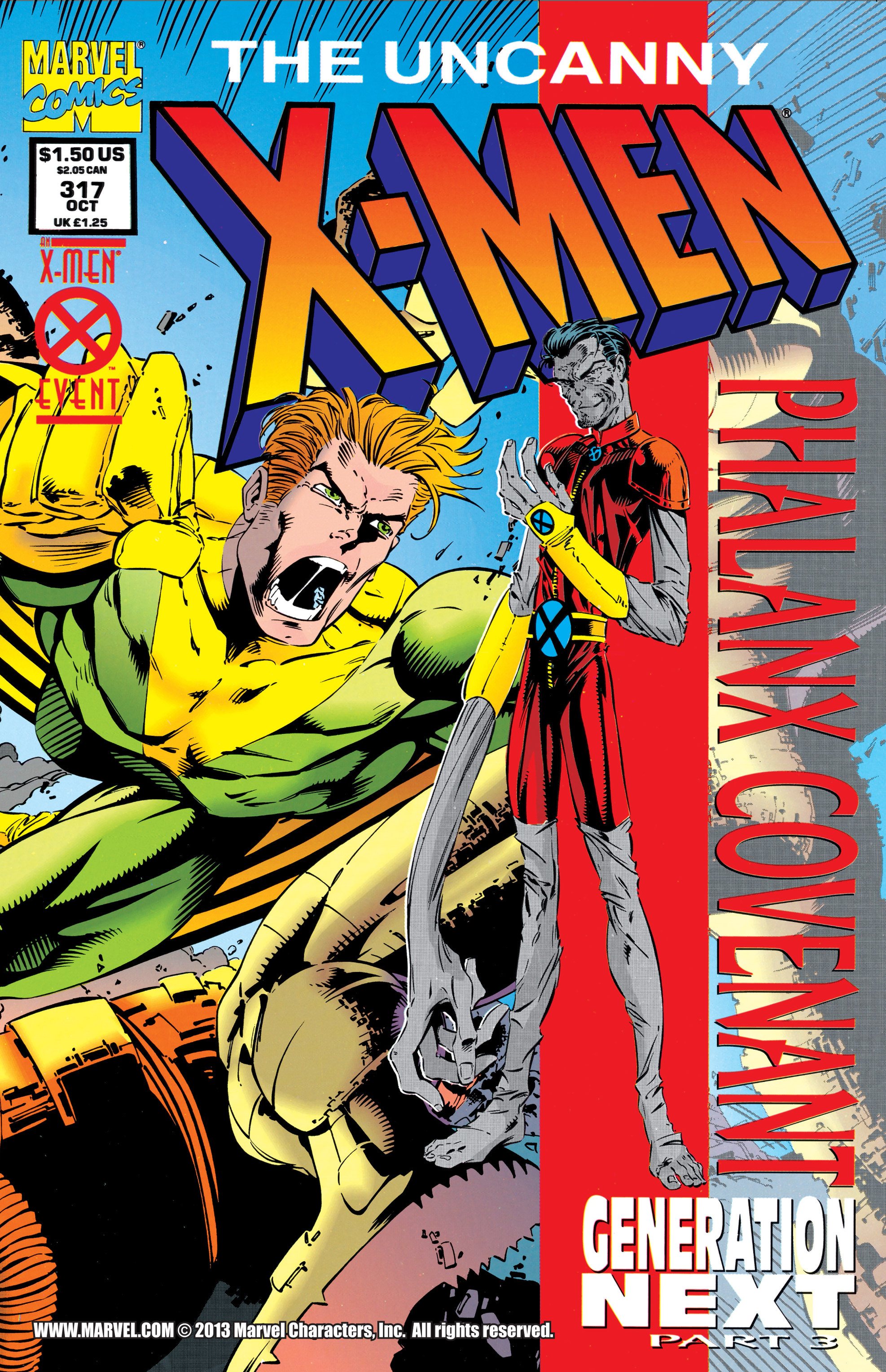 Read online Uncanny X-Men (1963) comic -  Issue #317 - 1