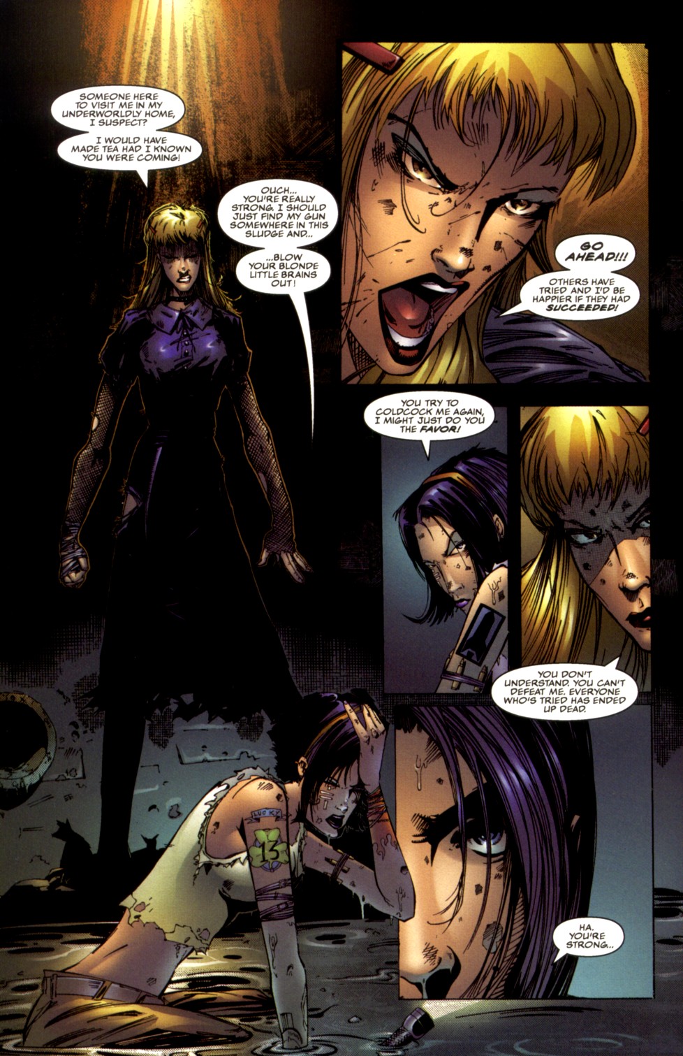 Read online Tales of the Witchblade comic -  Issue #0.5 - 8