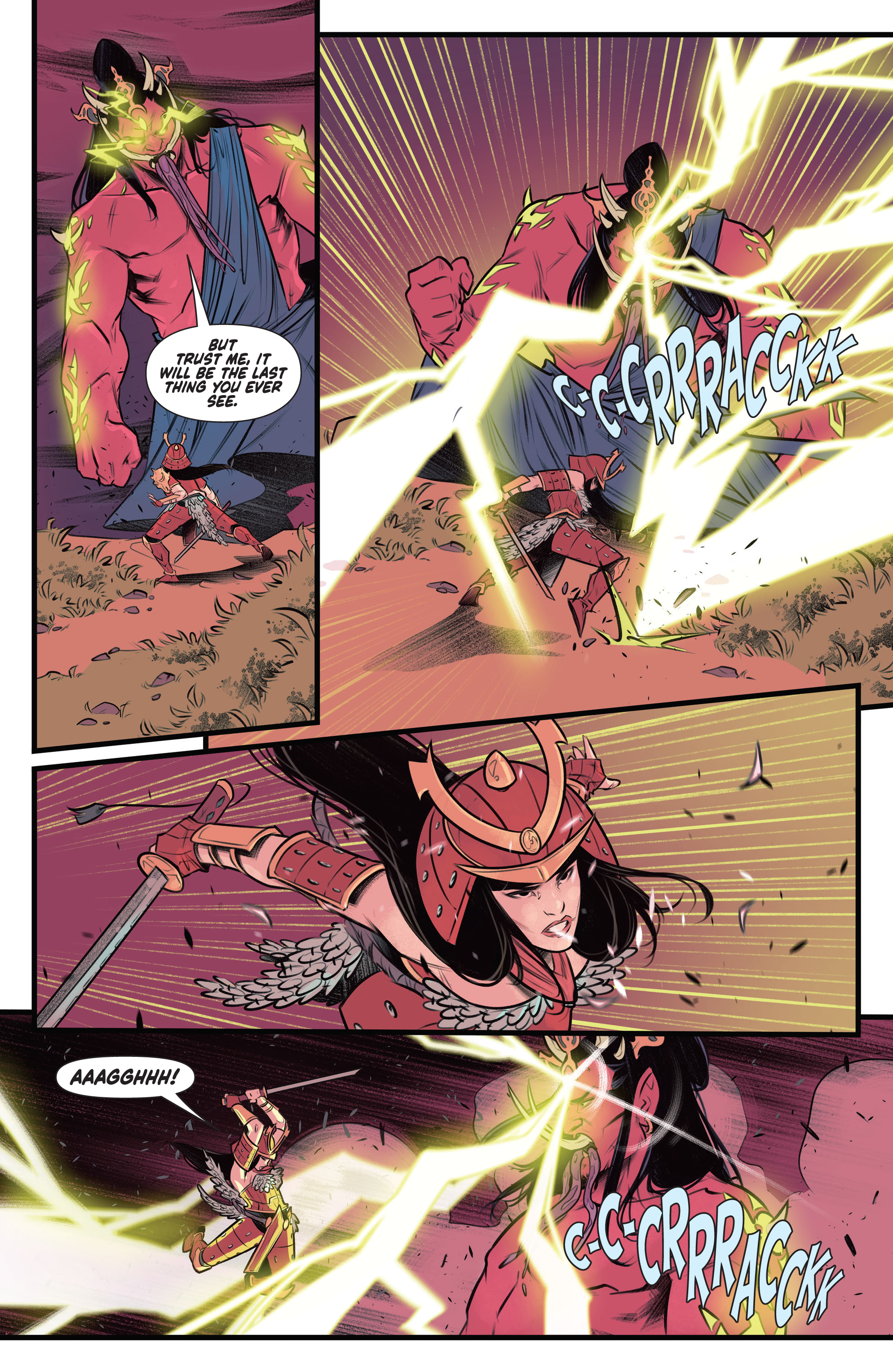 Read online Samurai Sonja comic -  Issue #5 - 22
